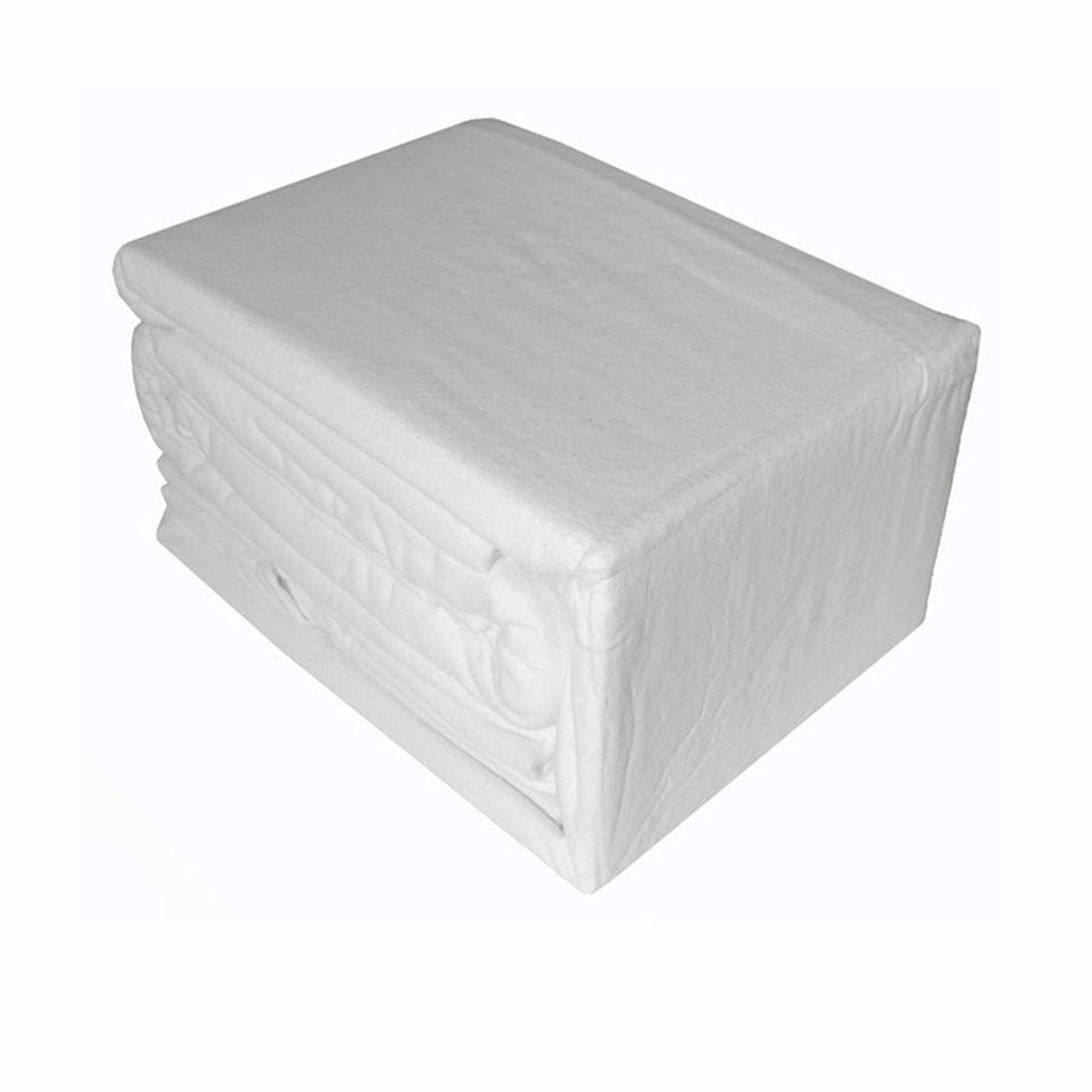 V442-KIT-SHEETS-EGYPTIANFLANNEL-WHITE-SB-150948-00 Ramesses Egyptian Cotton Flannel Sheet Set White Single - Image 1