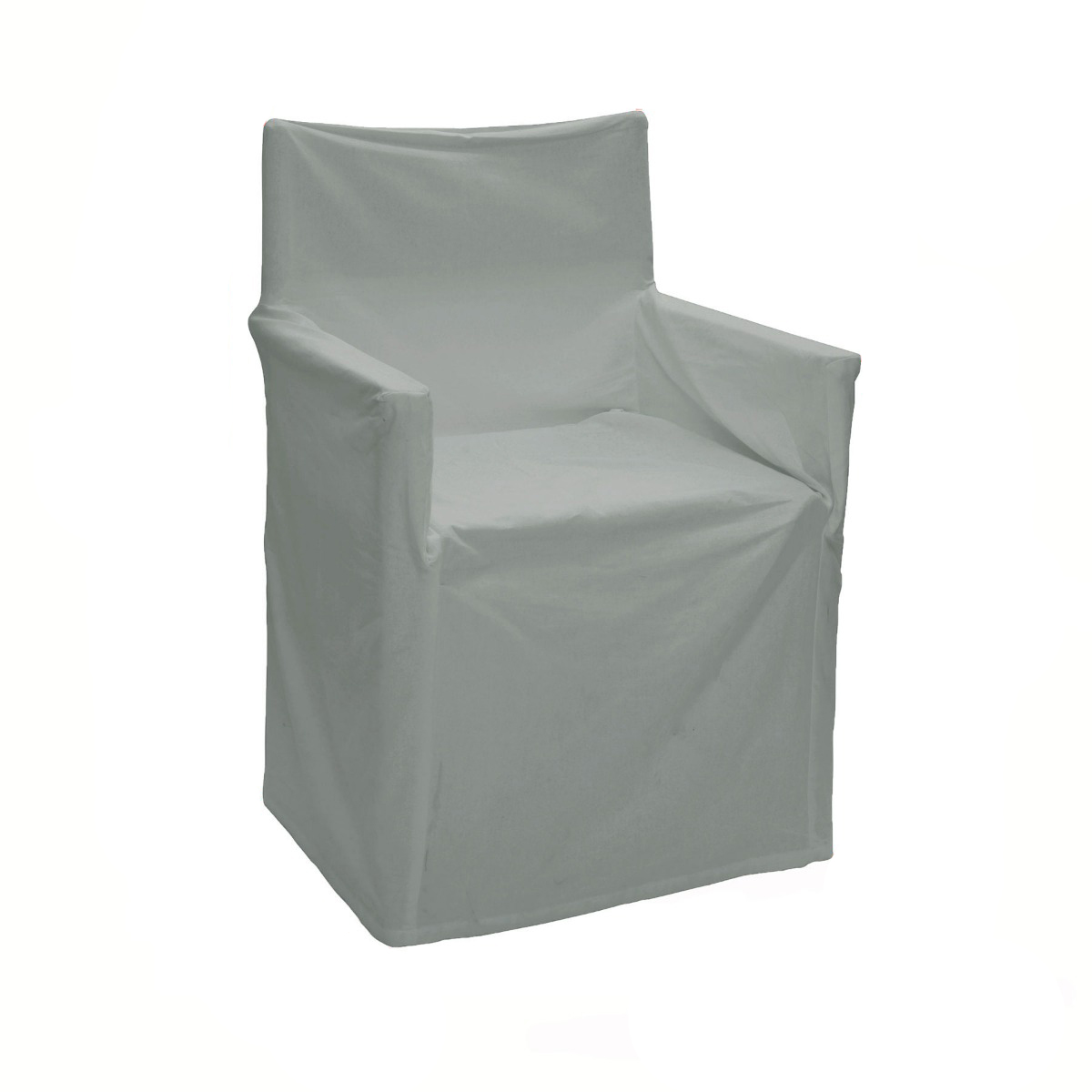 V442-RAN-COUCHC-DIRECTORPLAIN-GREY-SH-77591-00 Rans Alfresco 100% Cotton Director Chair Cover - Plain Grey - Image 1