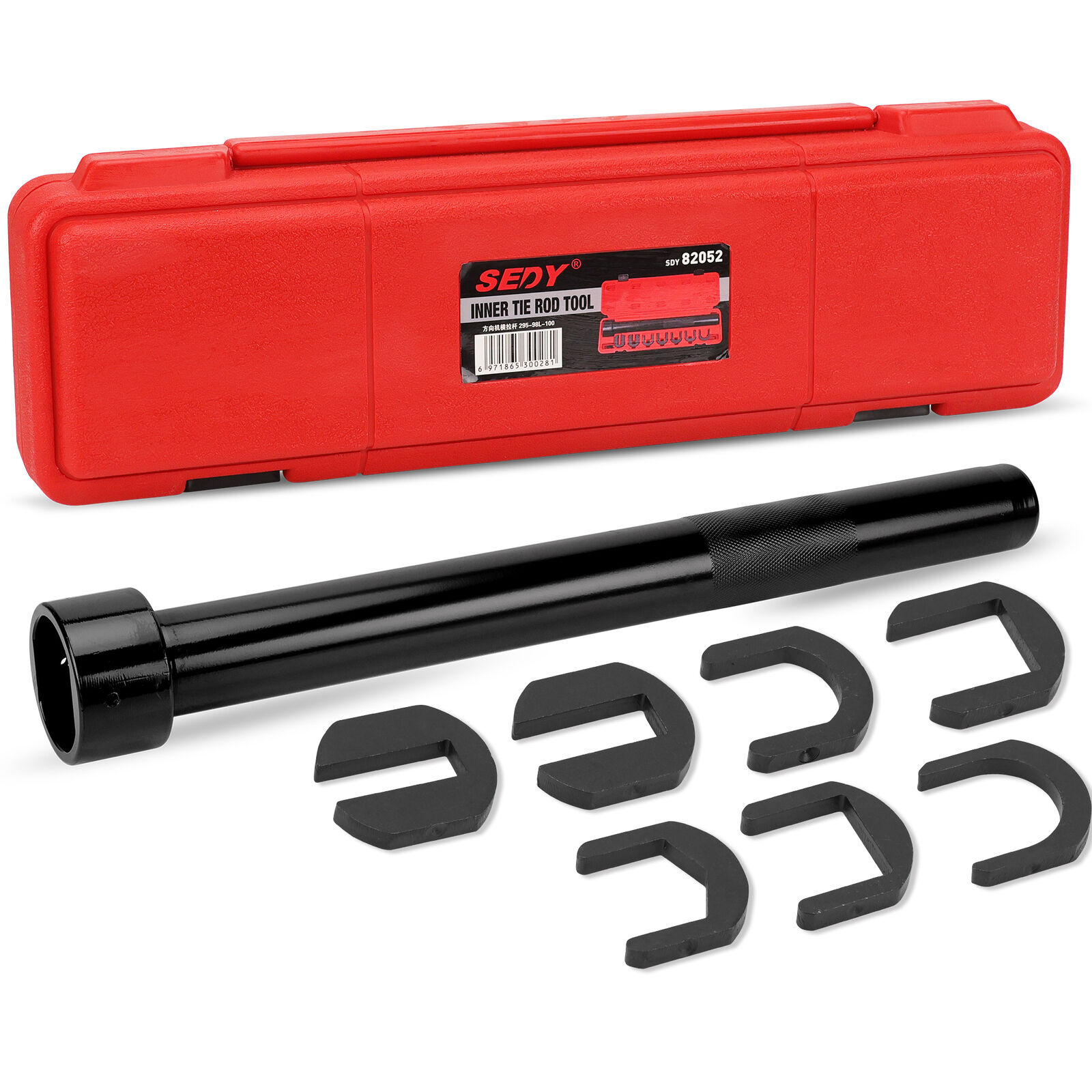 V465-82052-186538-00 SEDY Inner Tie Rod Removal Tool Kit 1/2 Inch Drive Tube Inner Tie Rods Vehicle - Image 1