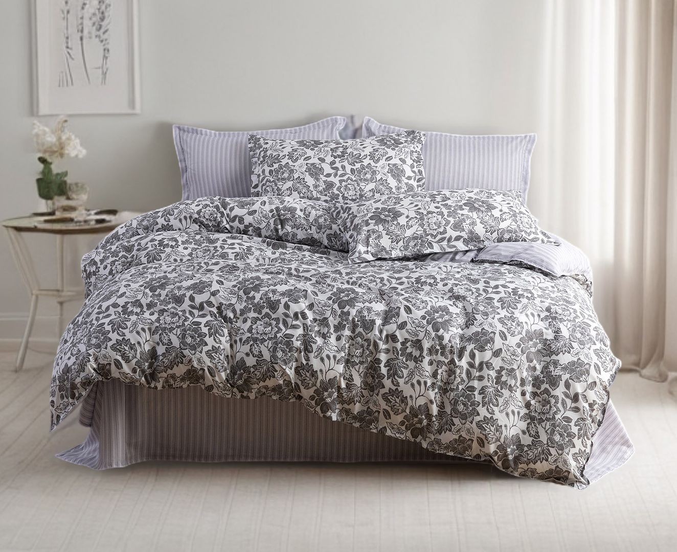 V493-MK-472-150845-00 Matira Quilt Cover Set - King Size - Image 1