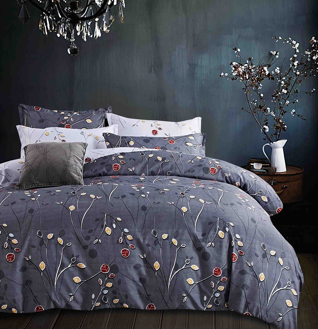 V493-MQ-298-87605-00 Rhine Queen Size Duvet Quilt Cover Set - Image 1