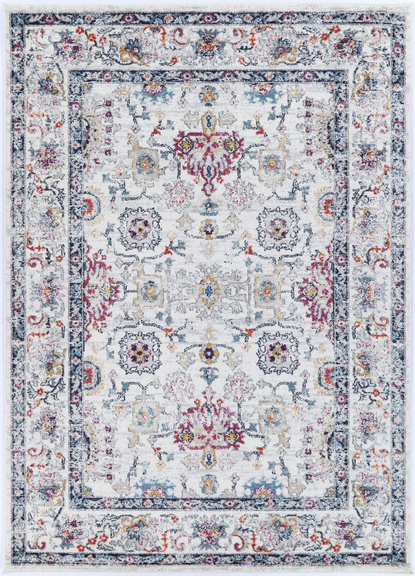 V516-PROV24018-140885-00 Provence Prov18 Cream/L.Grey 240X330 - Image 1