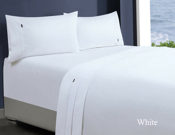 V517-CSS1000-MK-W-94490-00 1000tc egyptian cotton sheet set 1 mega king white - Image 1