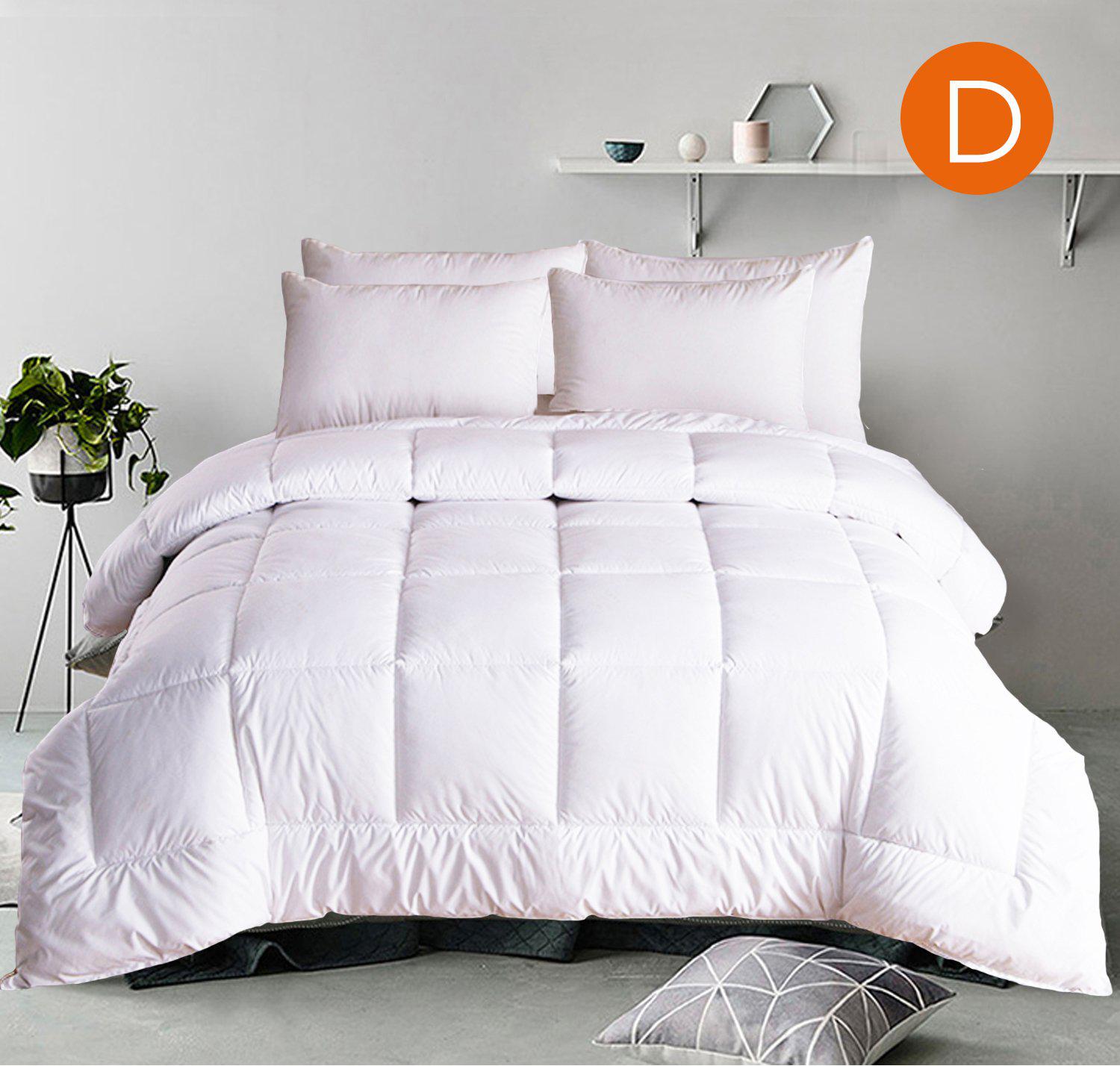 V517-MFQ400-S-94582-00 down alternative quilt doona 500gsm single - Image 1