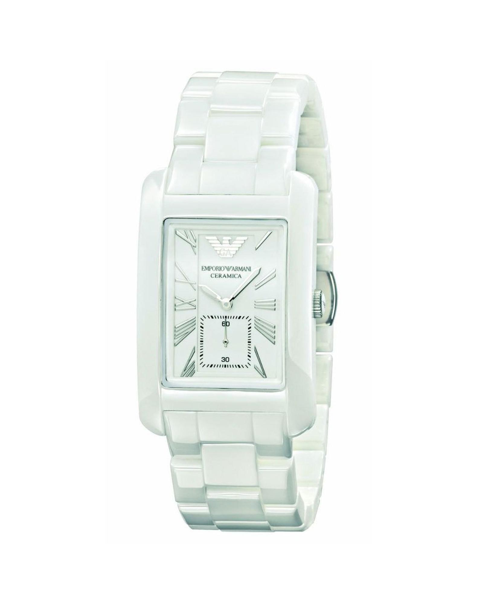 V539-ARAR1408AC-202506111715-00 Armani Men's White Ceramics Watch - One Size - Image 1