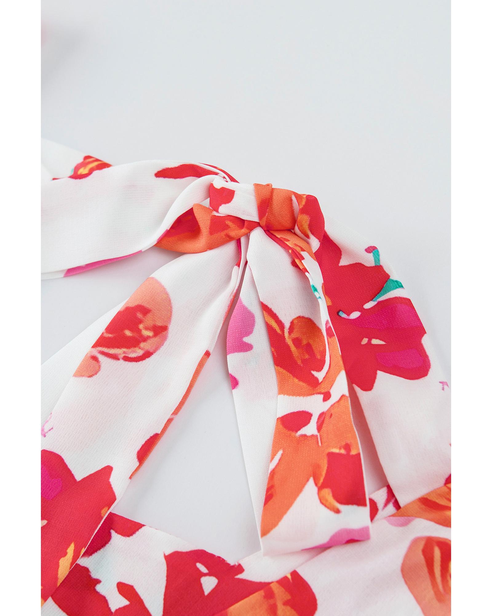 V539-AZEXDC25120955-3-M-202508261535-00 Azura Exchange Embroidered Square Neck Blouse - M - Image 1