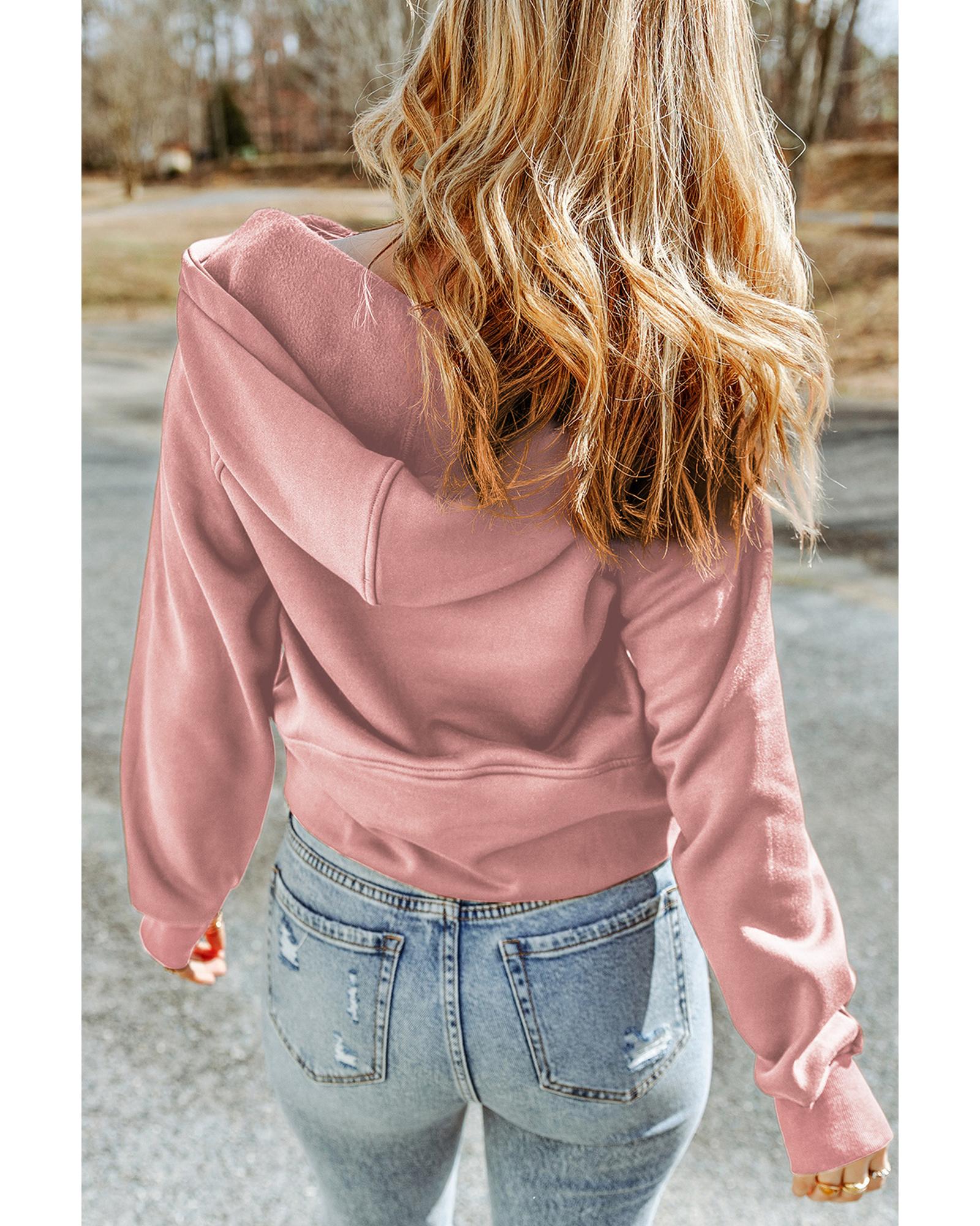 V539-AZEXDC25314116-10-L-202508290605-00 Azura Exchange Quarter Zip Kangaroo Pocket Hoodie - L - Image 1