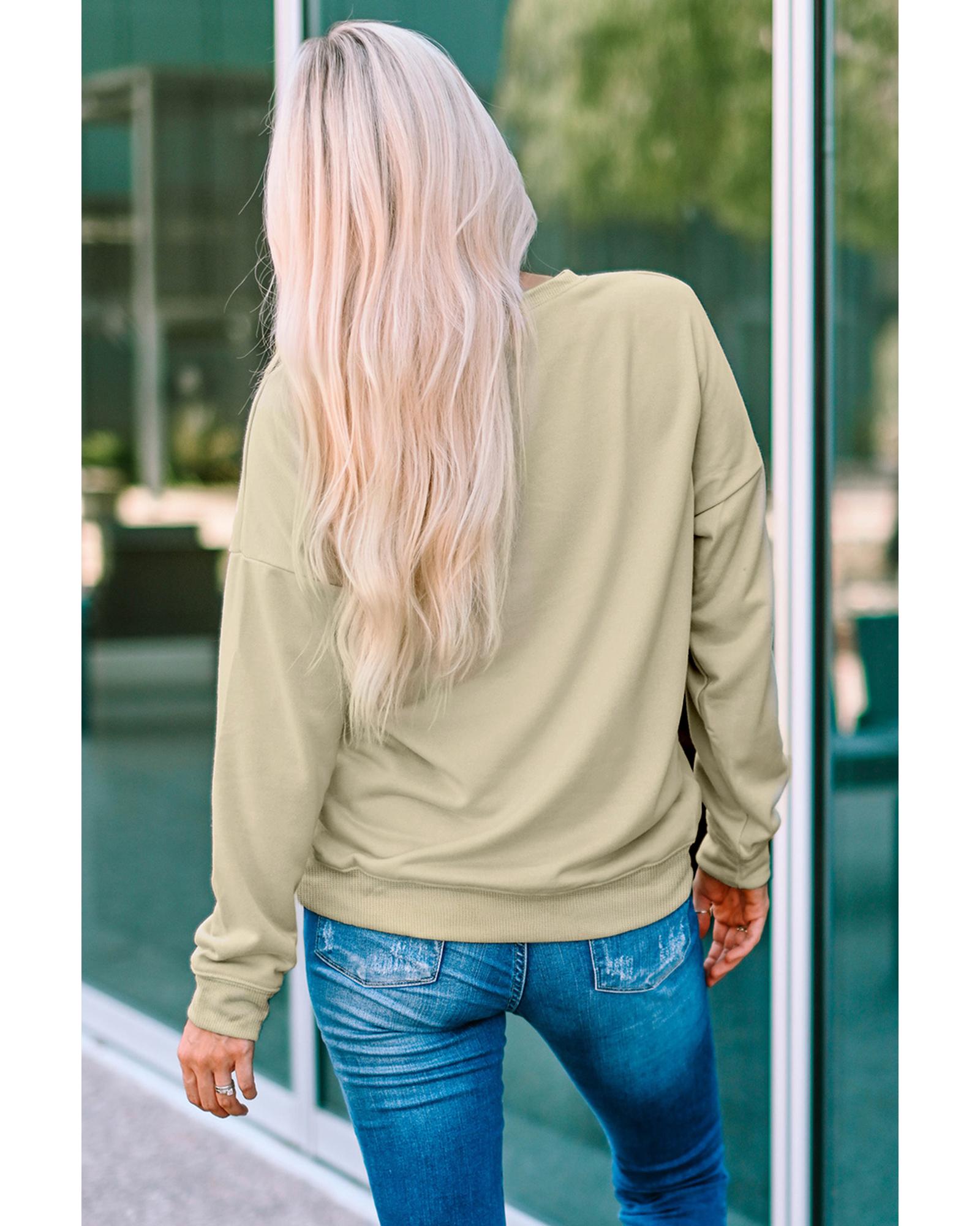 V539-AZEXDC25314323-16-XL-202508262105-00 Azura Exchange Leopard Print Long Sleeve Sweatshirt - XL - Image 1