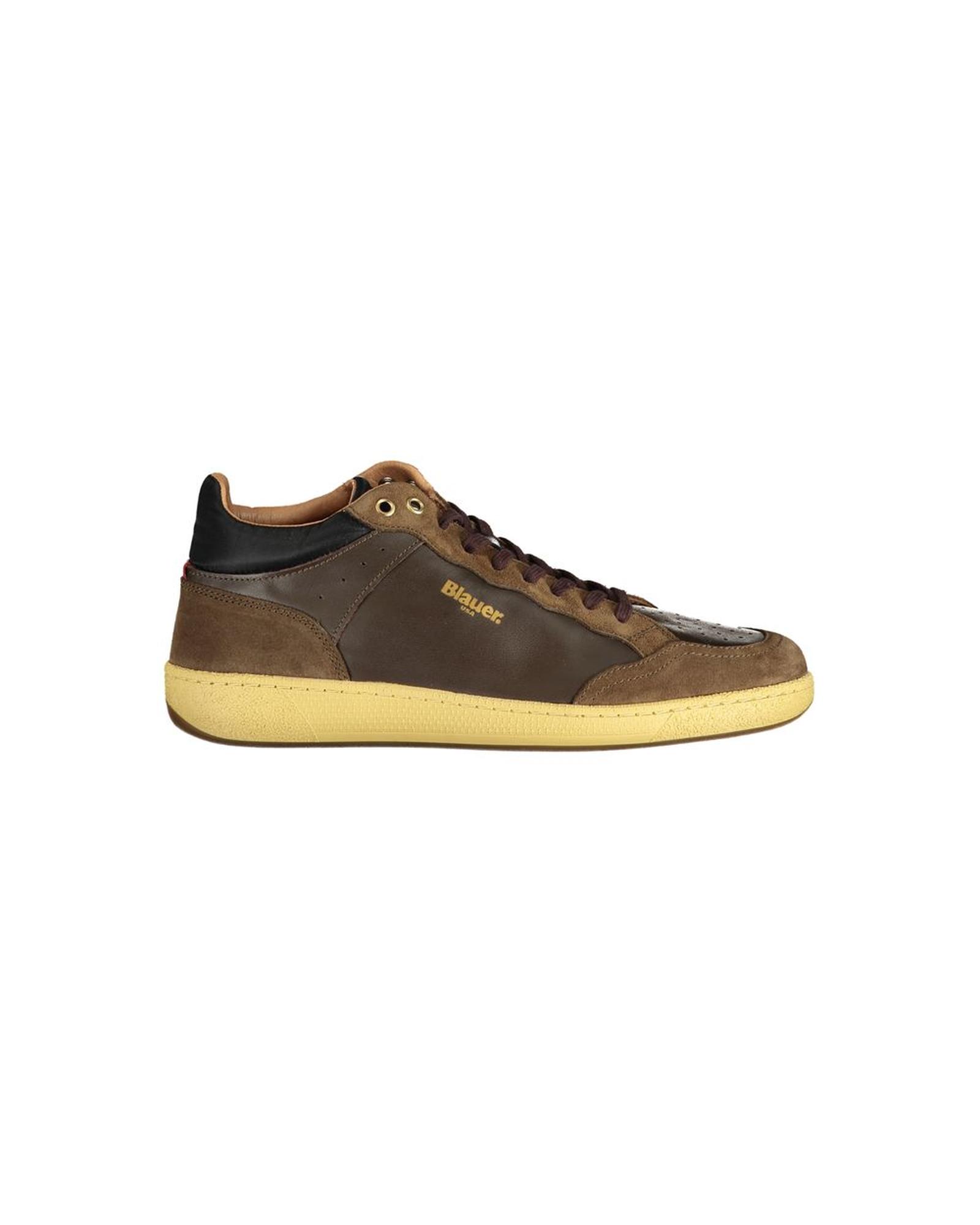 V539-BL-33855-EU41US8-202506160121-00 Blauer Men's Brown Polyester Sneaker - 41 EU - Image 1