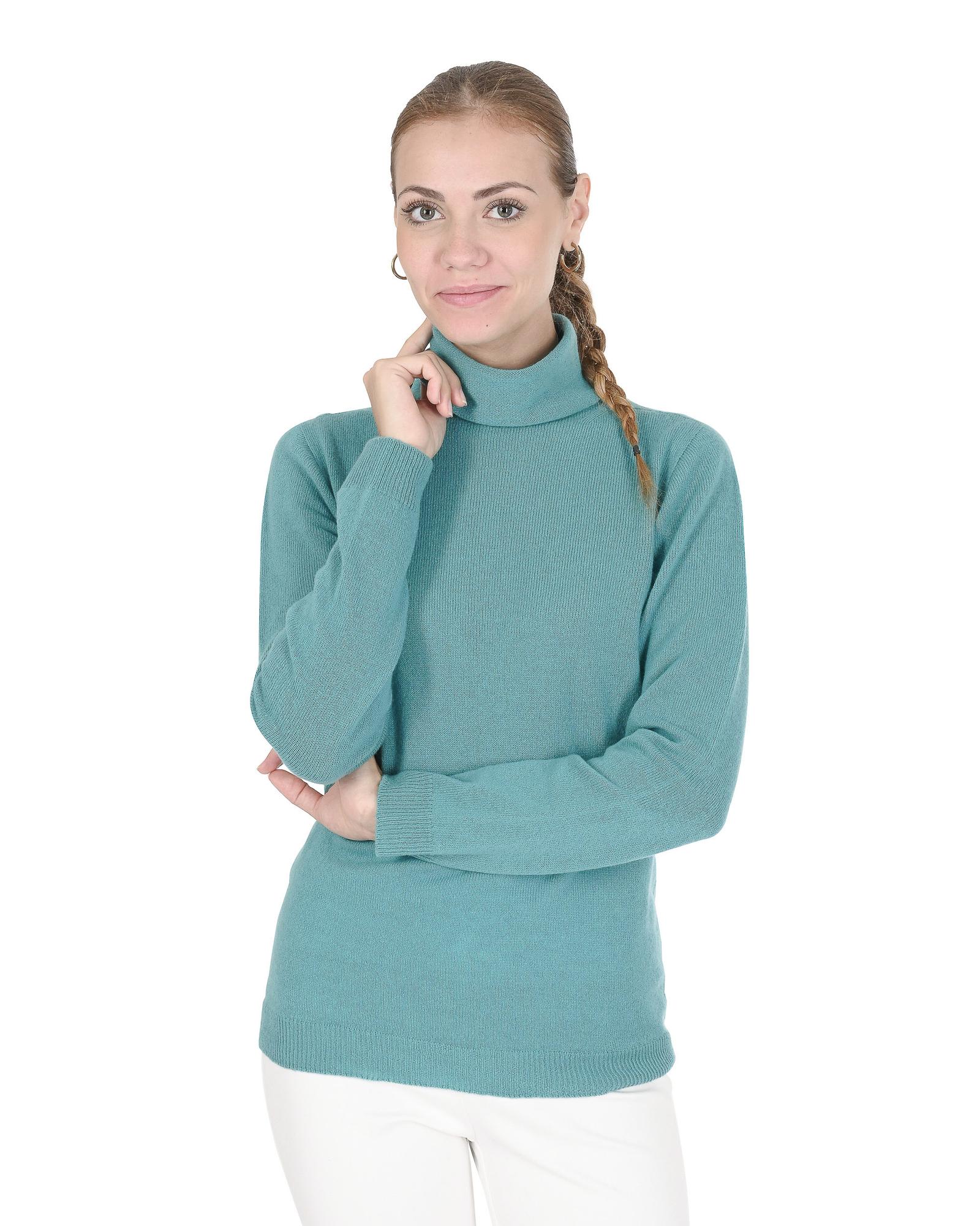 V539-BTB108283-202509011620-00 Premium Cashmere Turtleneck Sweater - S - Image 1
