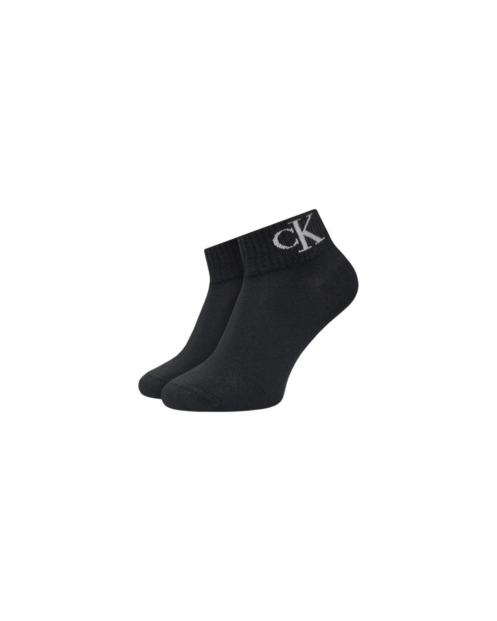 V539-CA-15528800009-39-42-202506160354-00 Calvin Klein Jeans Men's Black Cotton Sock - 39-42 US - Image 1