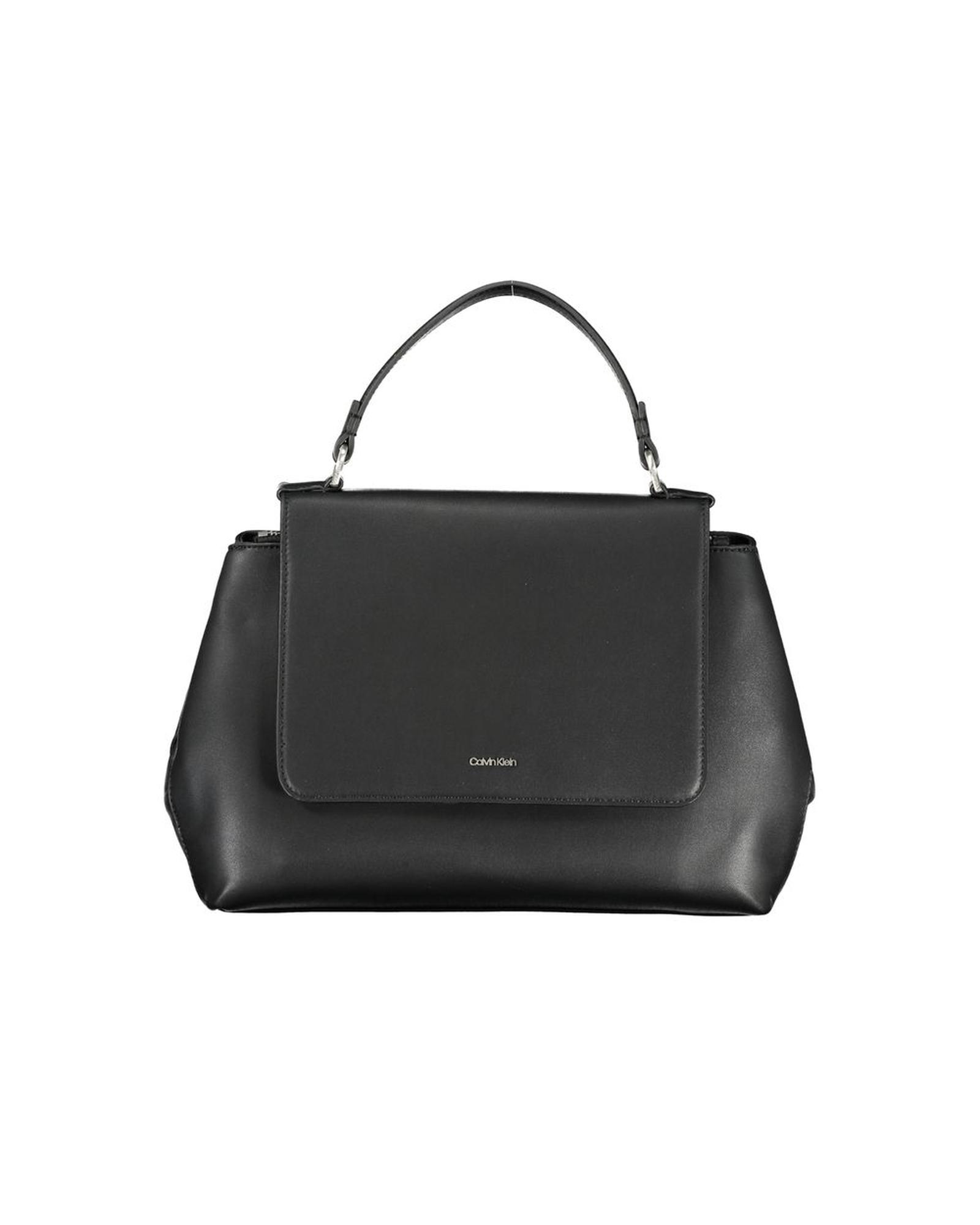 V539-CA-25940-202506160946-00 Calvin Klein Women's Black Polyester Handbag - One Size - Image 1