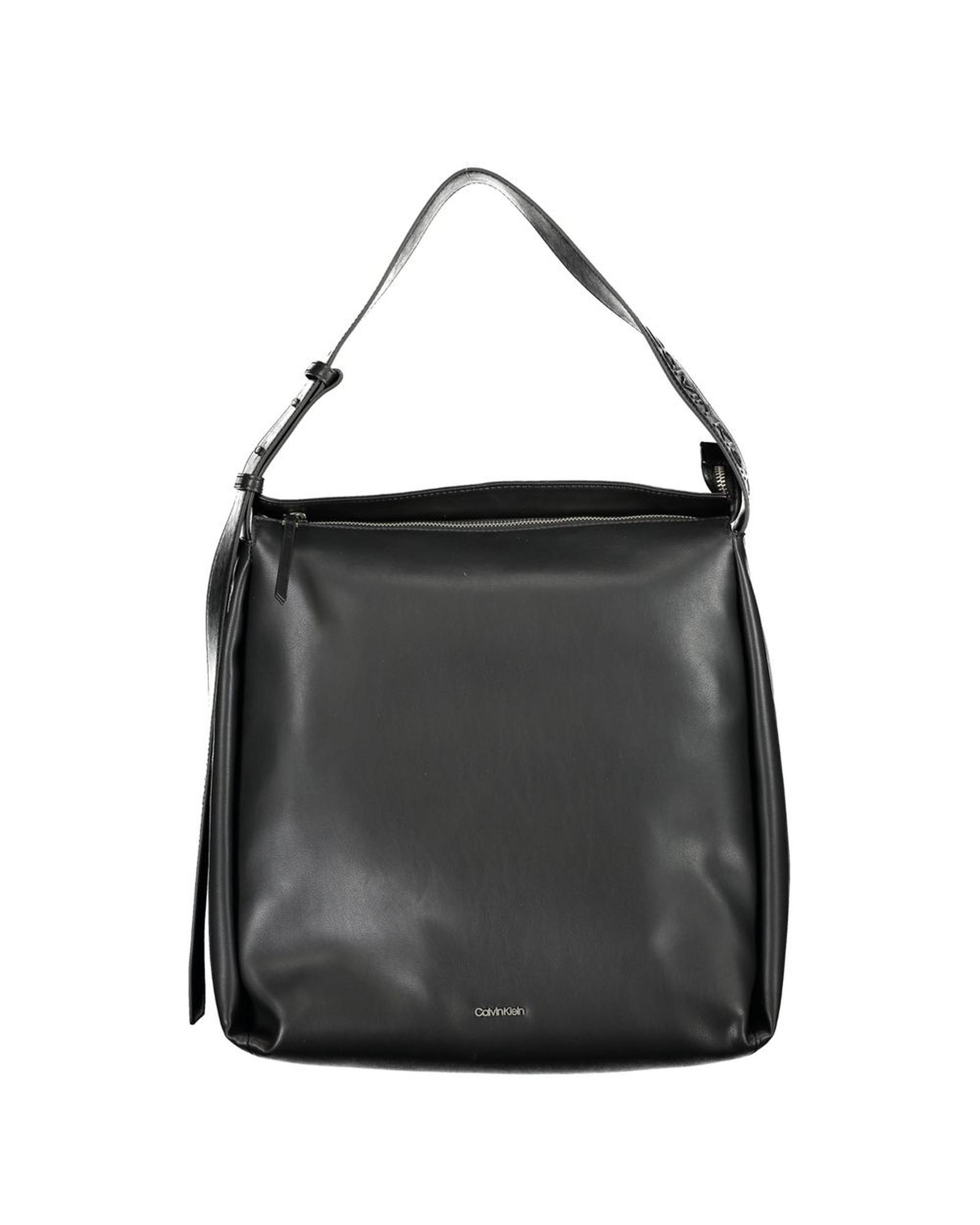 V539-CA-26004-202506160631-00 Calvin Klein Women's Black Polyester Handbag - One Size - Image 1