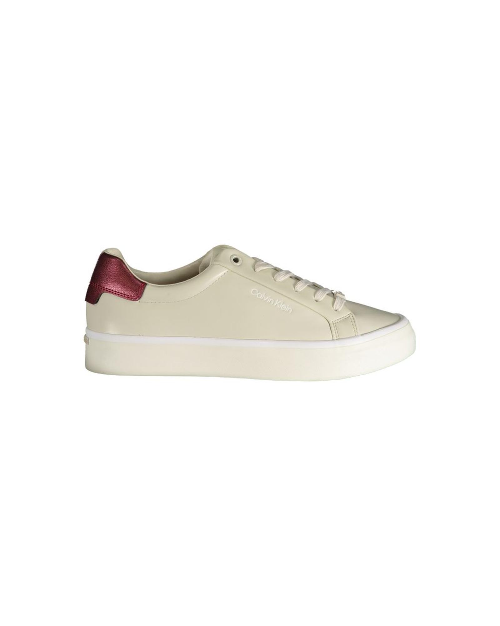 V539-CA-31283-EU40US10-202506161142-00 Calvin Klein Women's Beige Polyester Sneaker - 40 EU - Image 1
