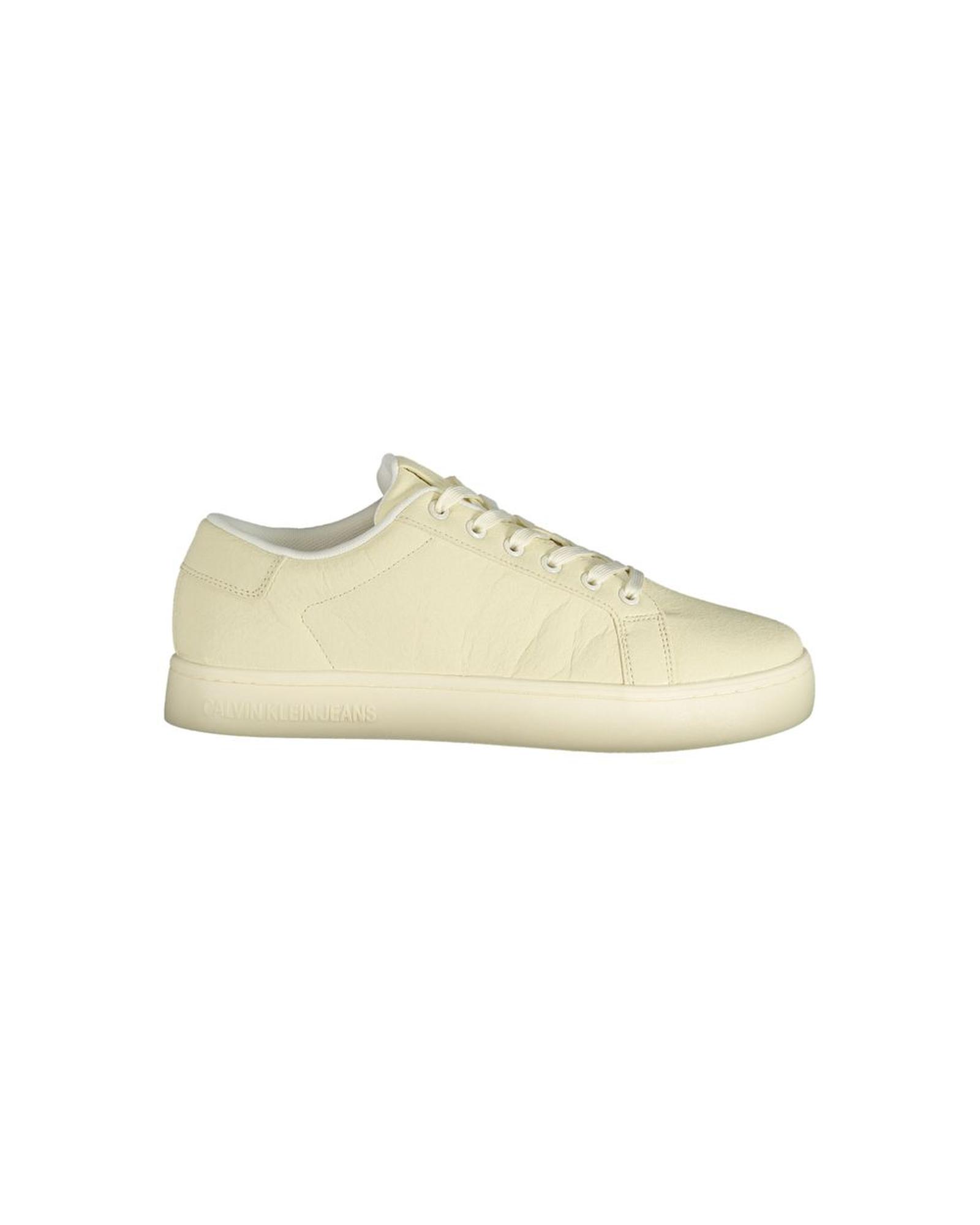 V539-CA-33709-EU45US12-202506161542-00 Calvin Klein Men's White Polyester Sneaker - 45 EU - Image 1