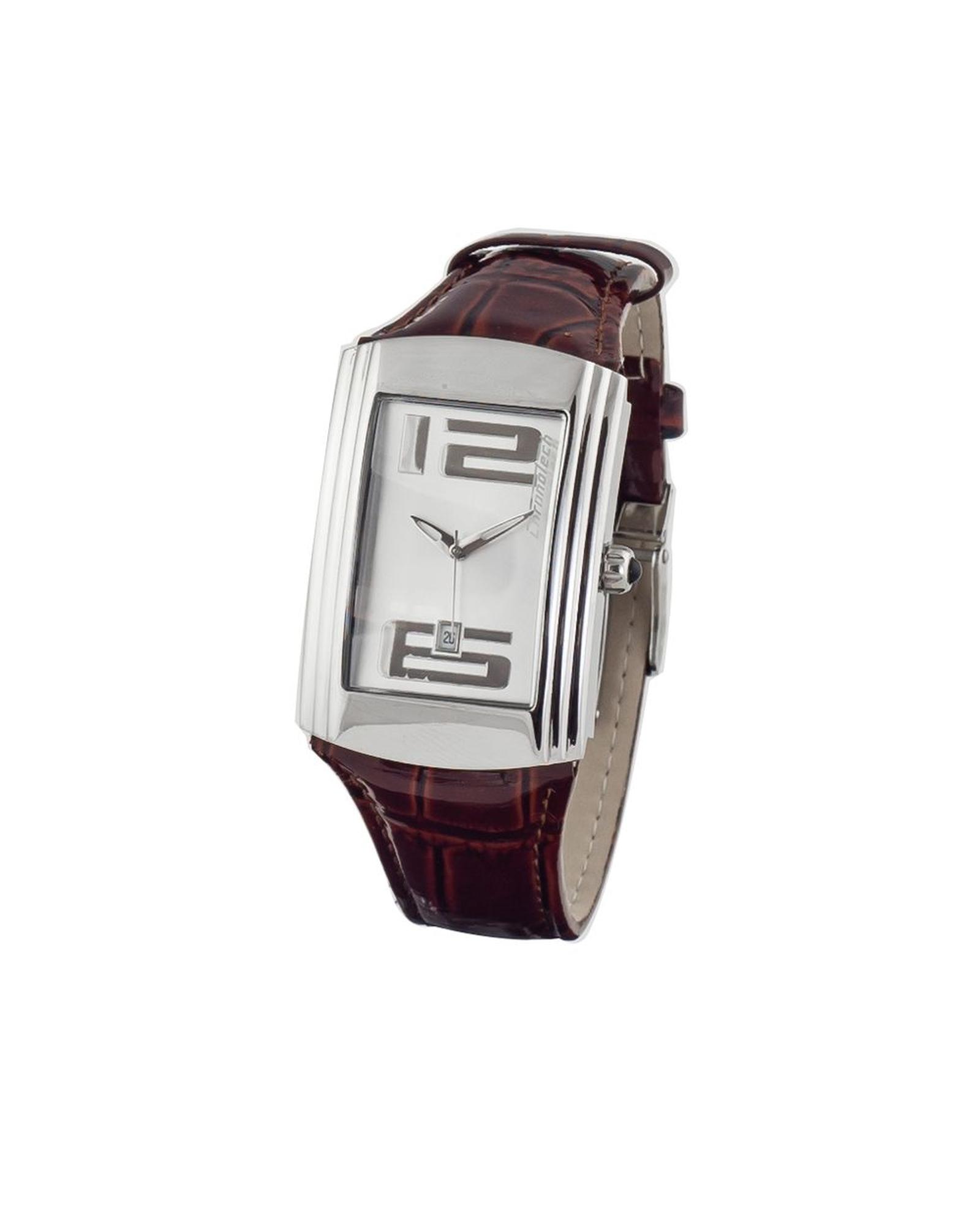 V539-CHCT7017M03AC-202506161611-00 Chronotech Unisex's Brown Leather Watch - One Size - Image 1