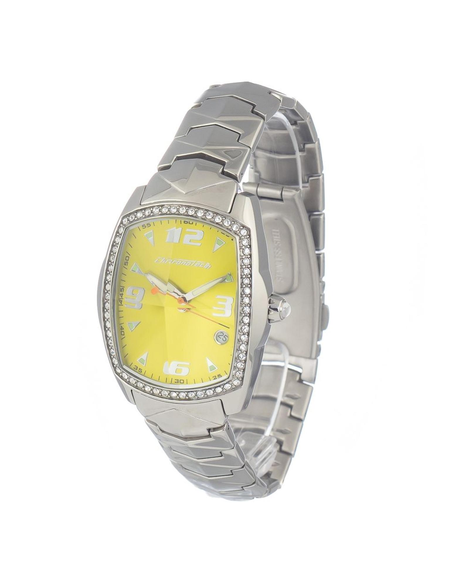 V539-CHCT7504LS05MAC-202506161731-00 Chronotech Women's Silver Steel Watch - One Size - Image 1