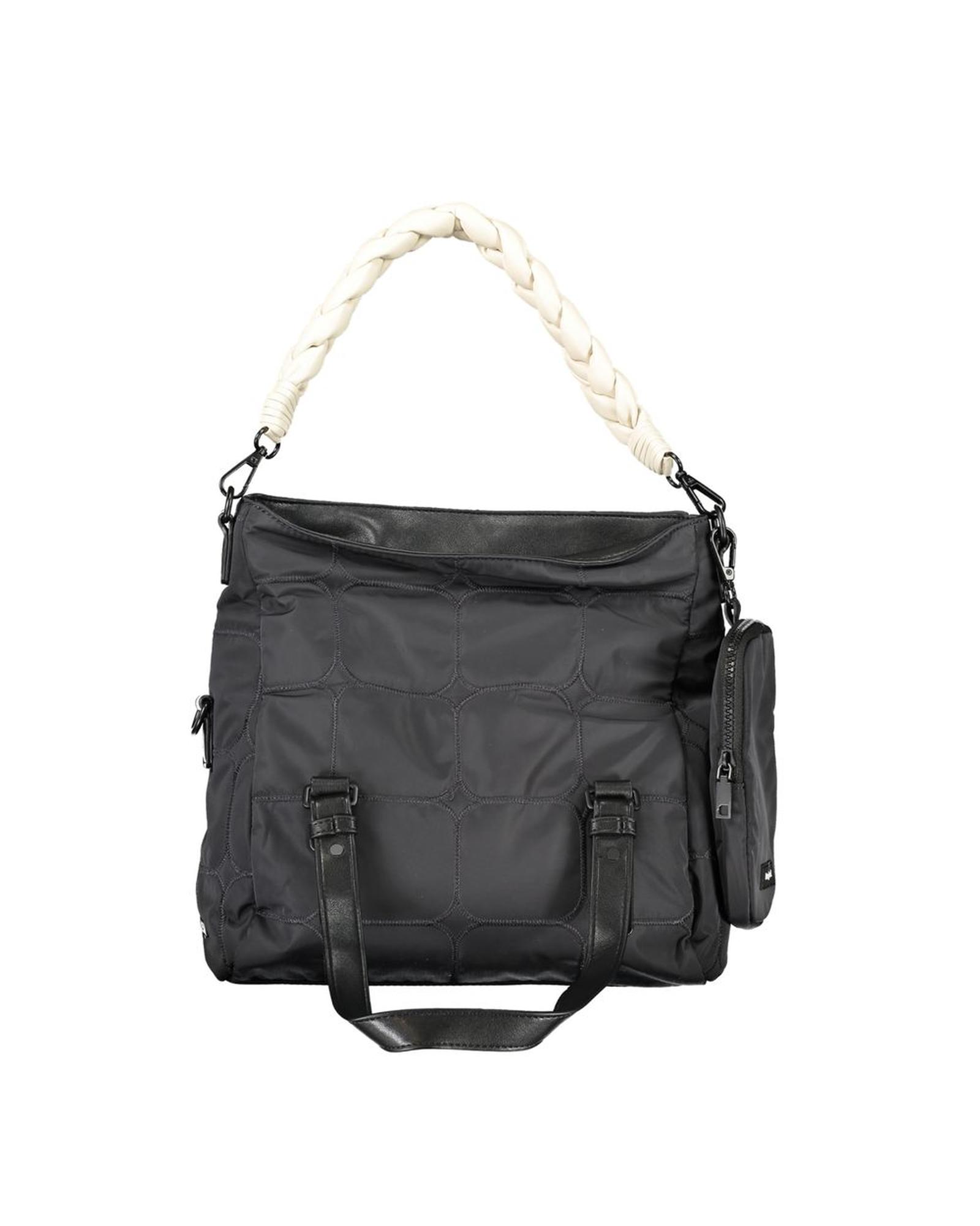 V539-DE-24378-202506162111-00 Desigual Women's Black Polyester Handbag - One Size - Image 1