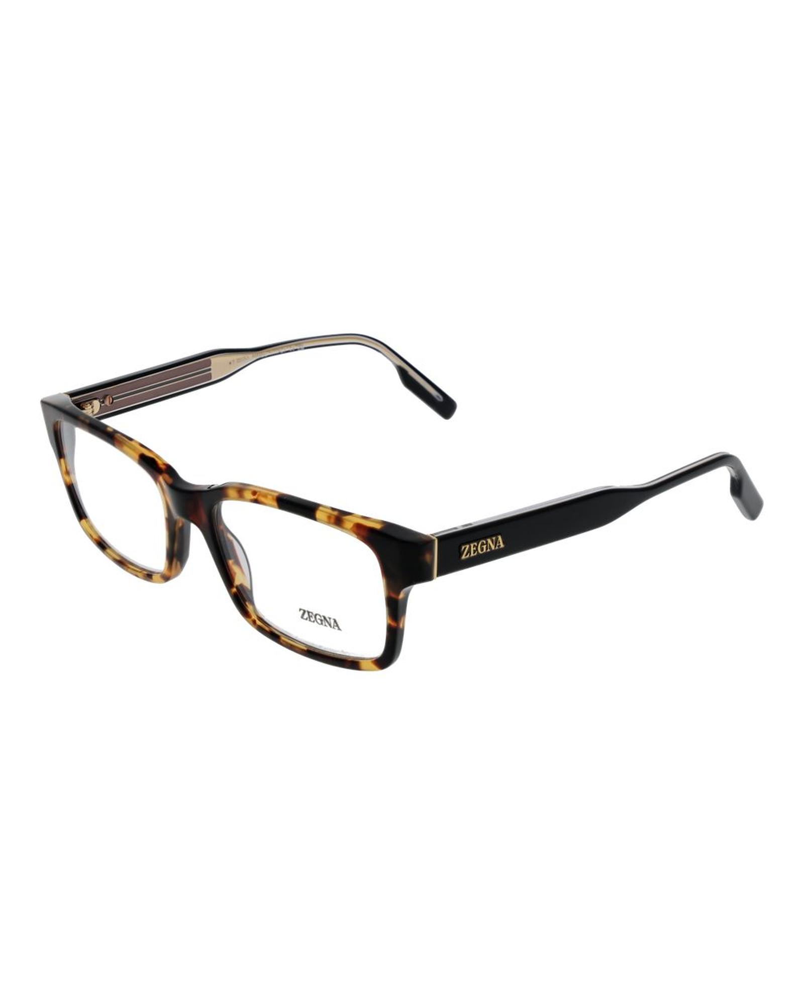 V539-ER-1000967-202506162217-00 Ermenegildo Zegna Men's Brown Optical Frames - One Size - Image 1