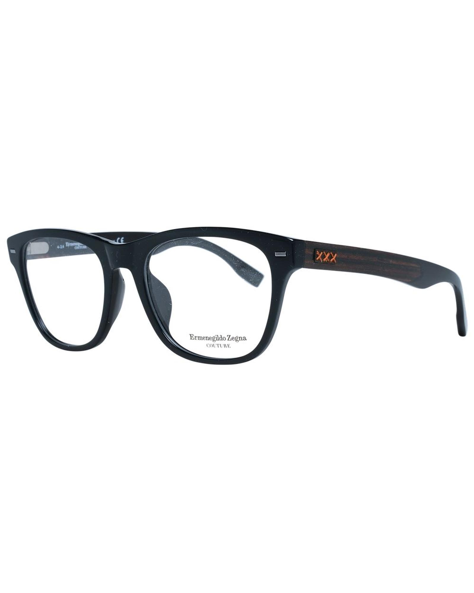 V539-ER-1038883-202506161921-00 Ermenegildo Zegna Men's Black Optical Frames - One Size - Image 1