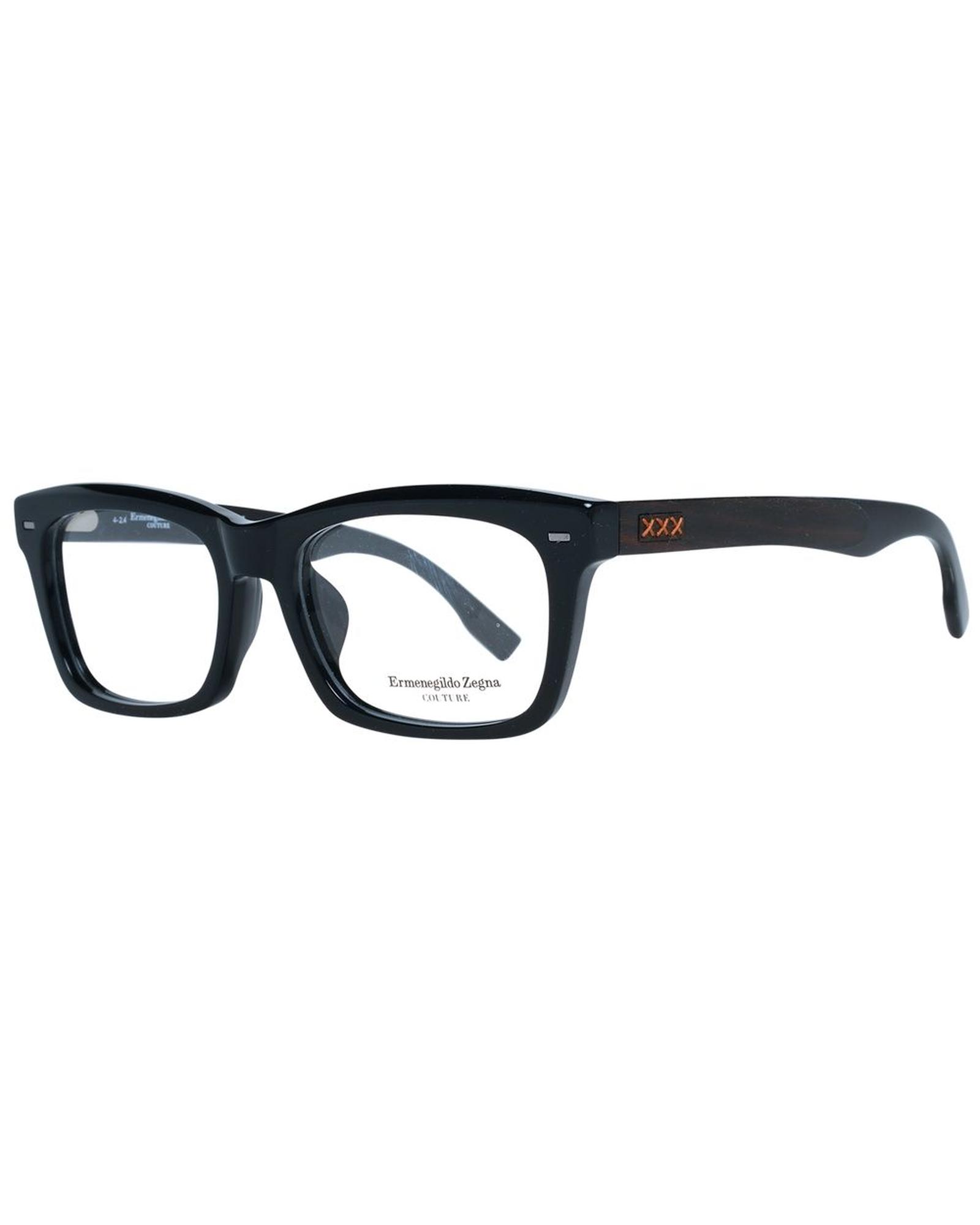 V539-ER-1038900-202506161932-00 Ermenegildo Zegna Men's Black Optical Frames - One Size - Image 1