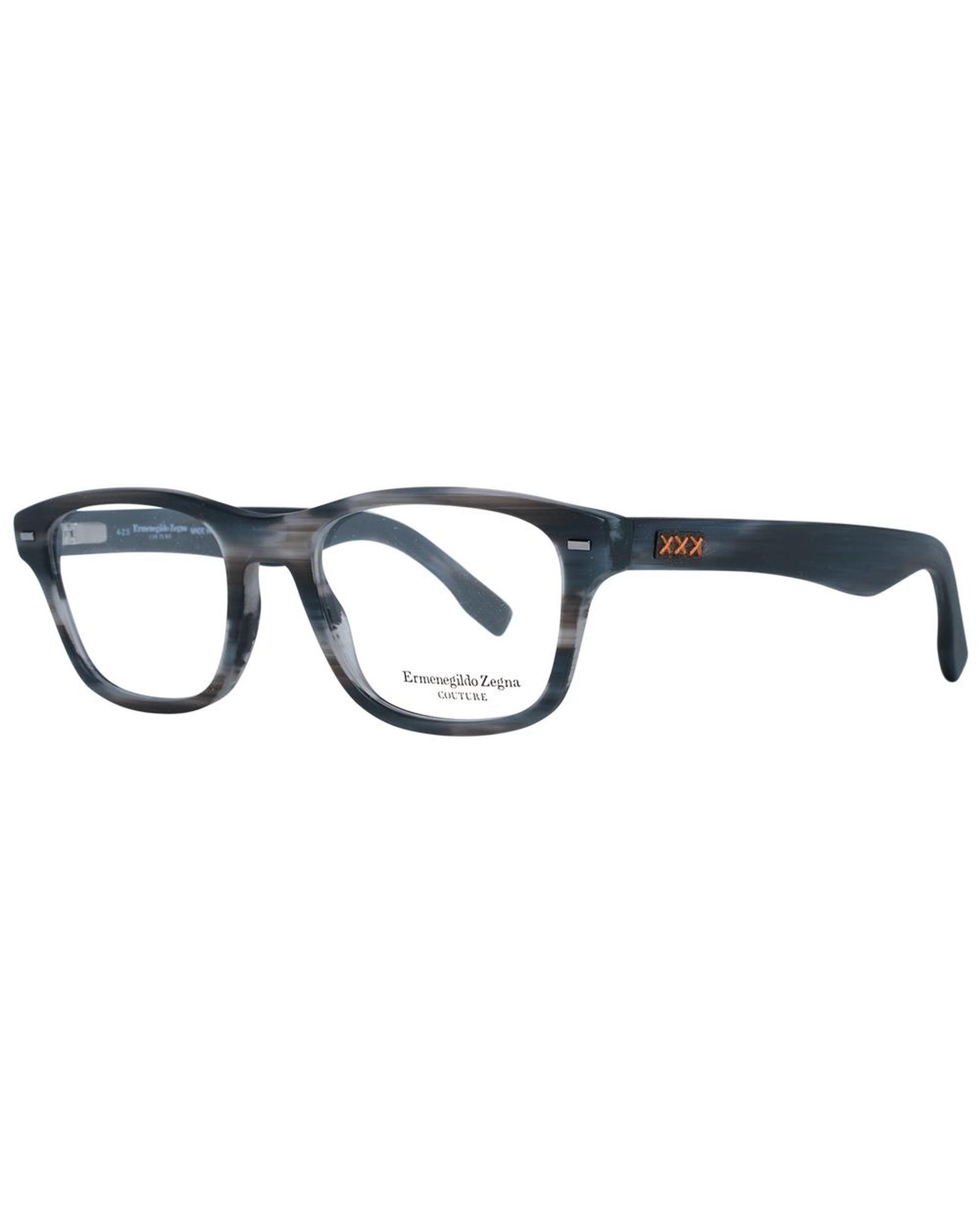 V539-ER-1038913-202506161941-00 Ermenegildo Zegna Men's Gray Optical Frames - One Size - Image 1