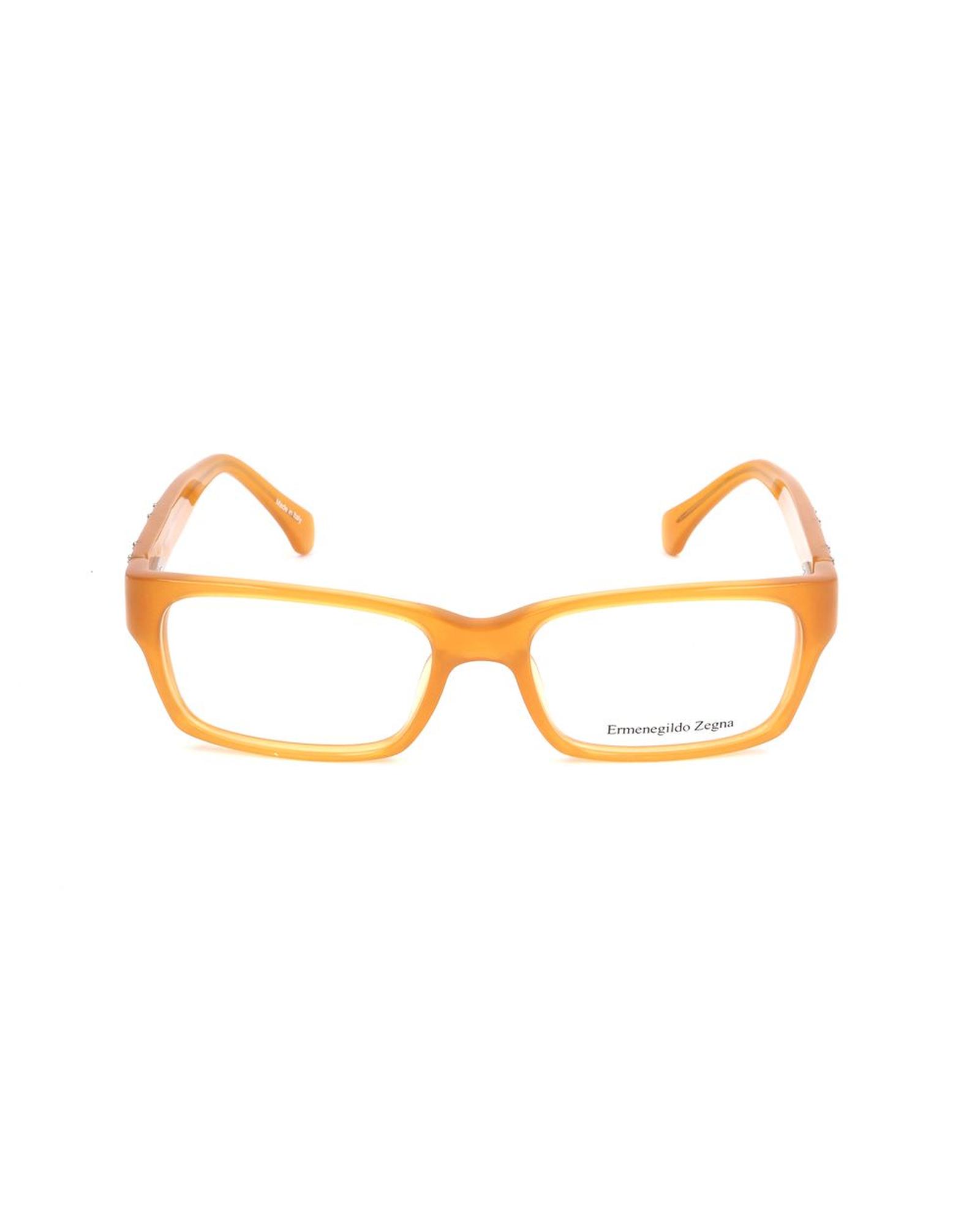 V539-EZVZ350506DSAC-202506162331-00 Ermenegildo Zegna Unisex's Yellow Plastic Frames - One Size - Image 1