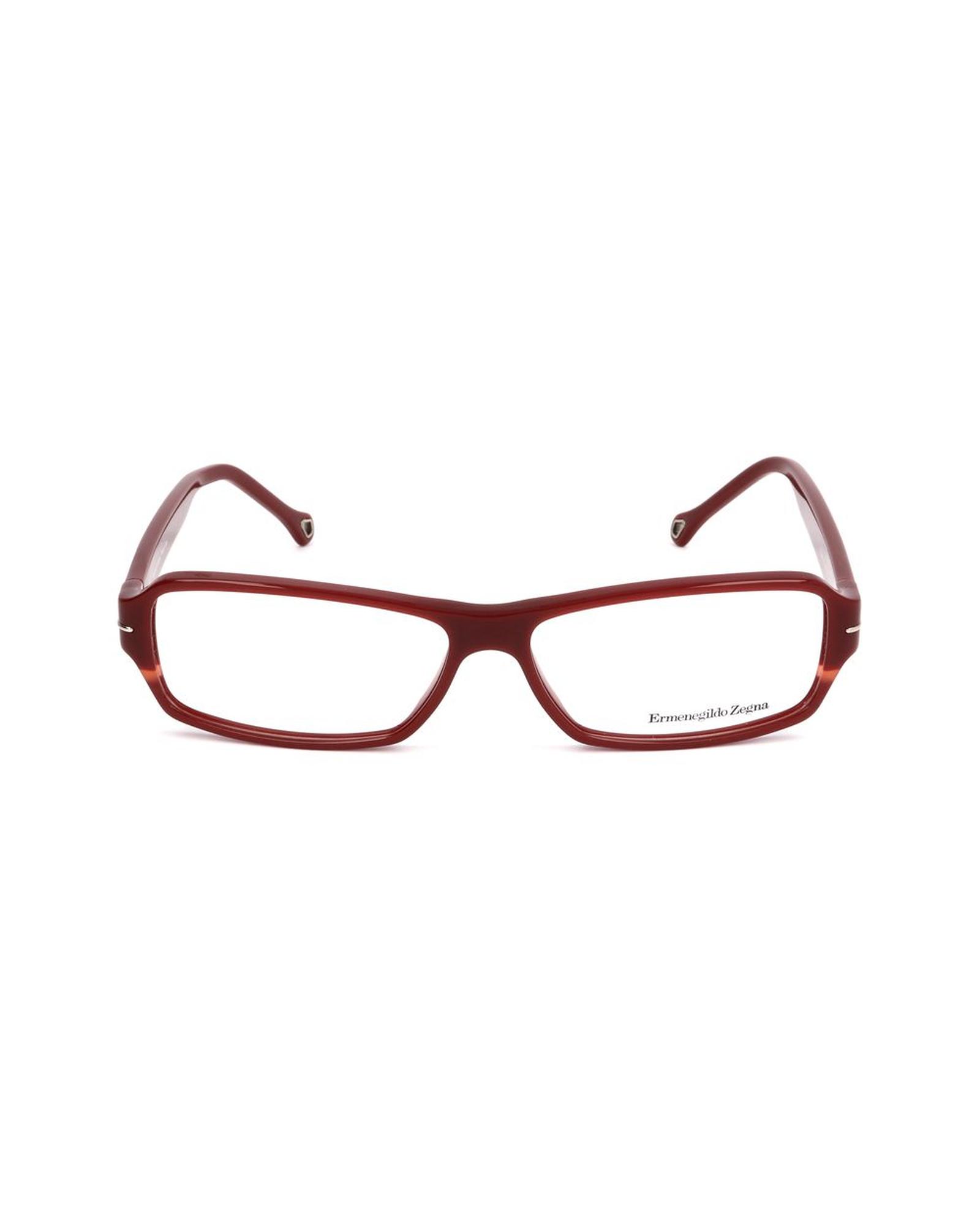 V539-EZVZ360809FHAC-202506162336-00 Ermenegildo Zegna Men's Red Plastic Frames - One Size - Image 1