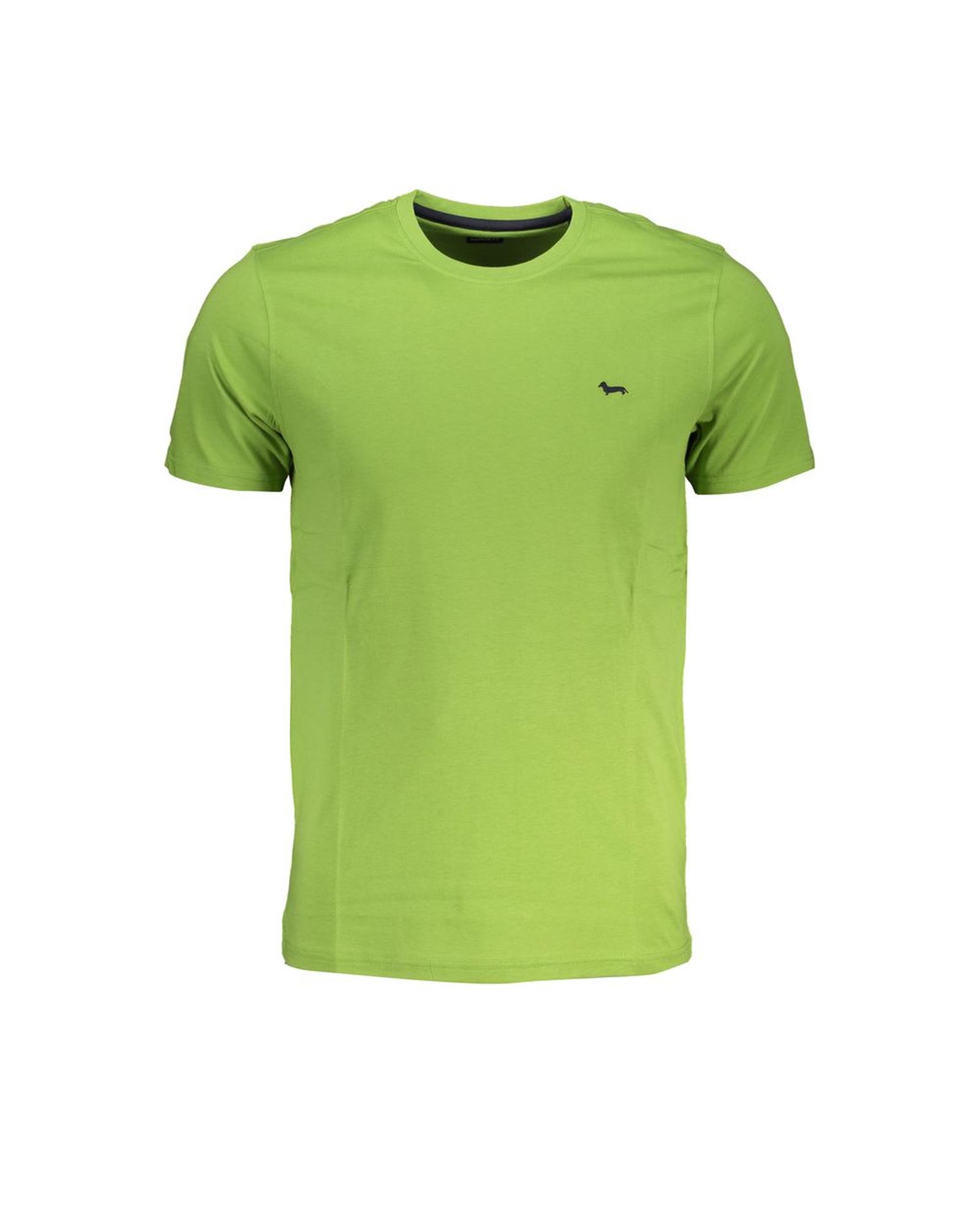 V539-HA-28069-XL-202506170317-00 Harmont & Blaine Men's Green Cotton T-Shirt - XL - Image 1