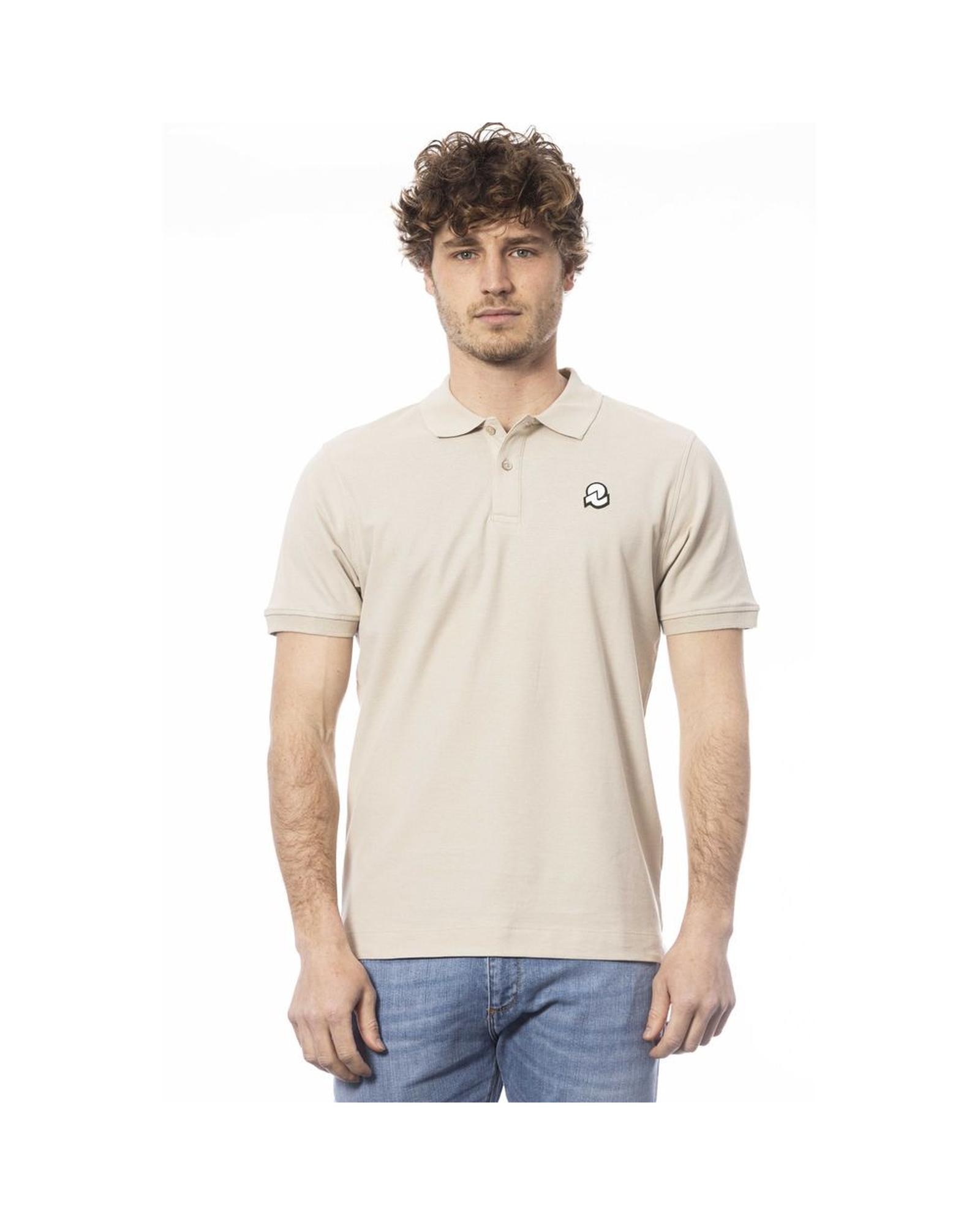 V539-IN-24050-S-169624-00 Invicta Men's Beige Cotton Polo Shirt - S - Image 1