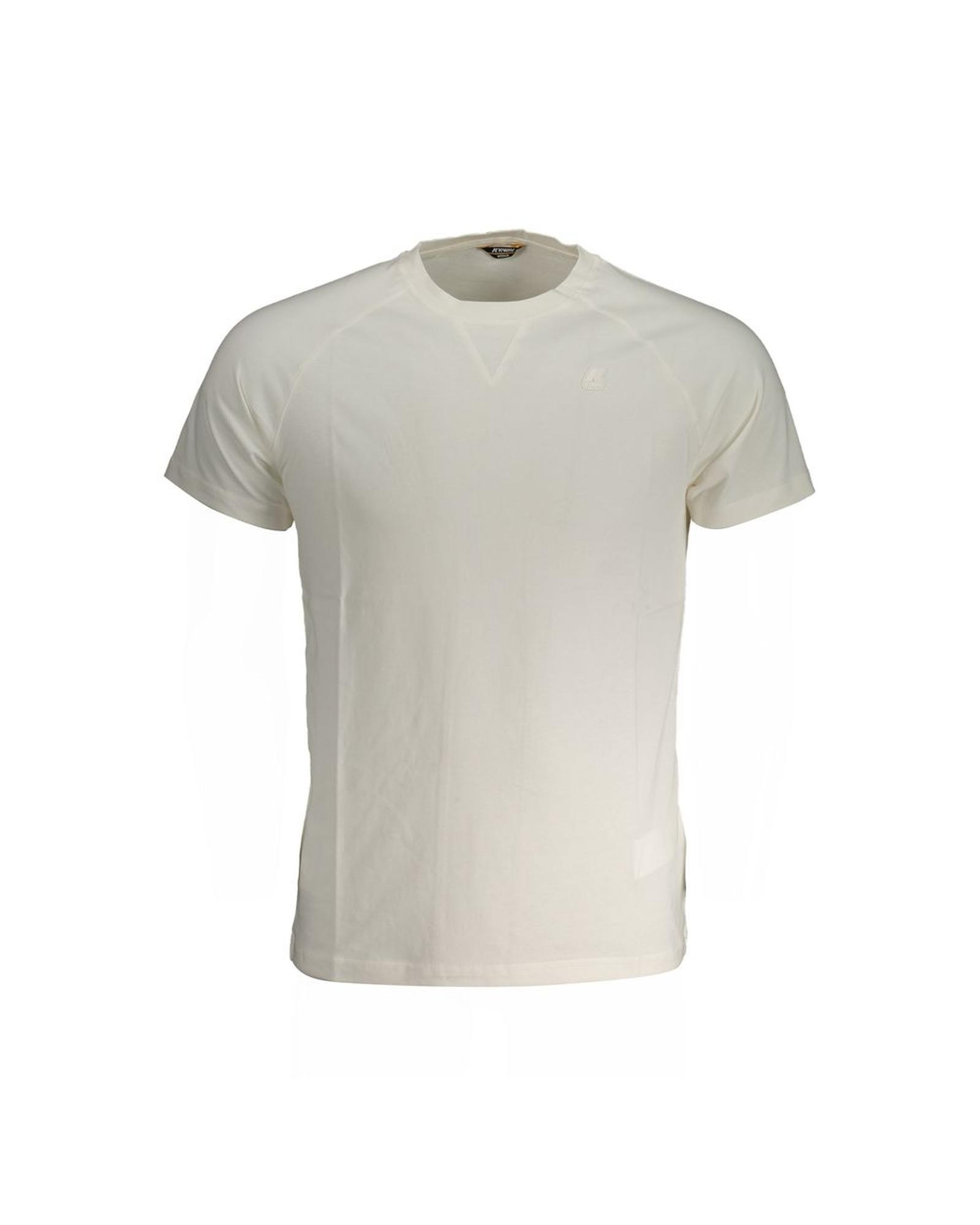 V539-KW-30631-XXL-202506170510-00 K-WAY Men's White Cotton T-Shirt - 2XL - Image 1
