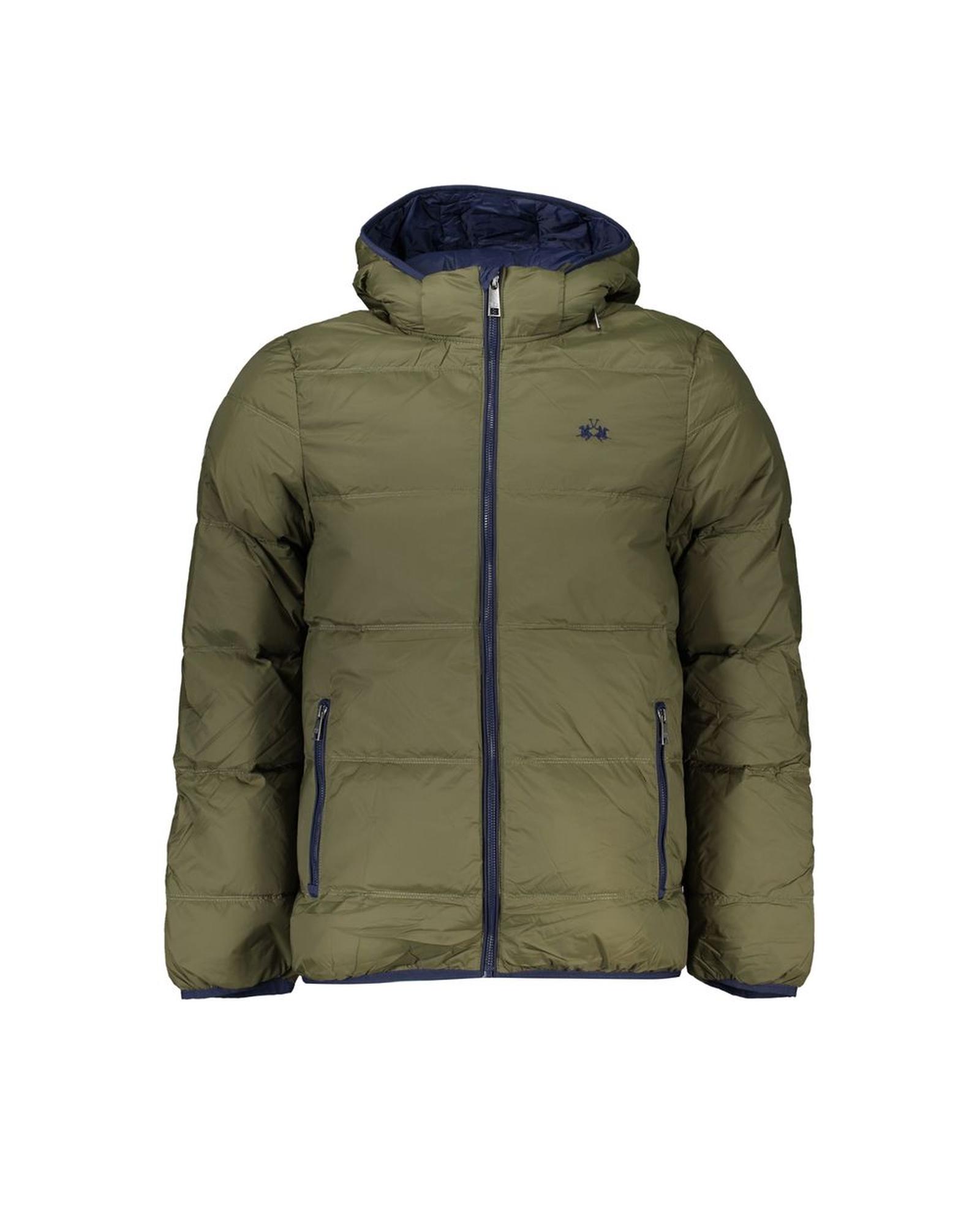 V539-LA-27034-XXL-202506170731-00 La Martina Men's Green Polyamide Jacket - 2XL - Image 1