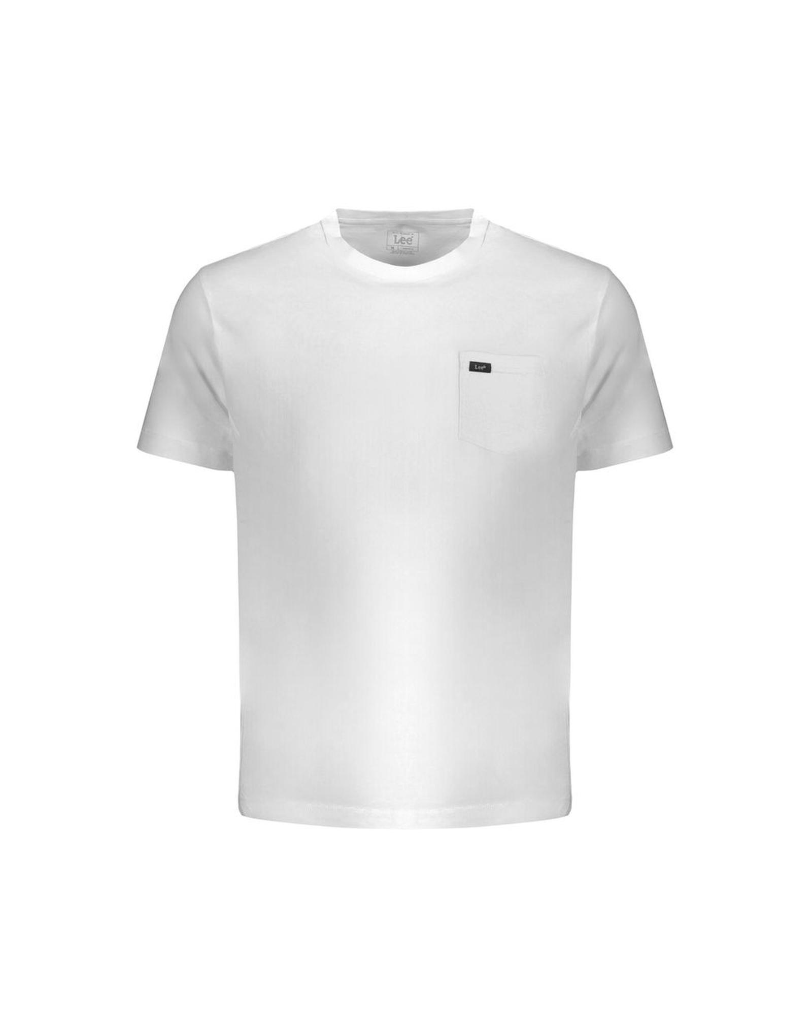V539-LE-31615-M-202506170707-00 Lee Men's White Cotton T-Shirt - M - Image 1