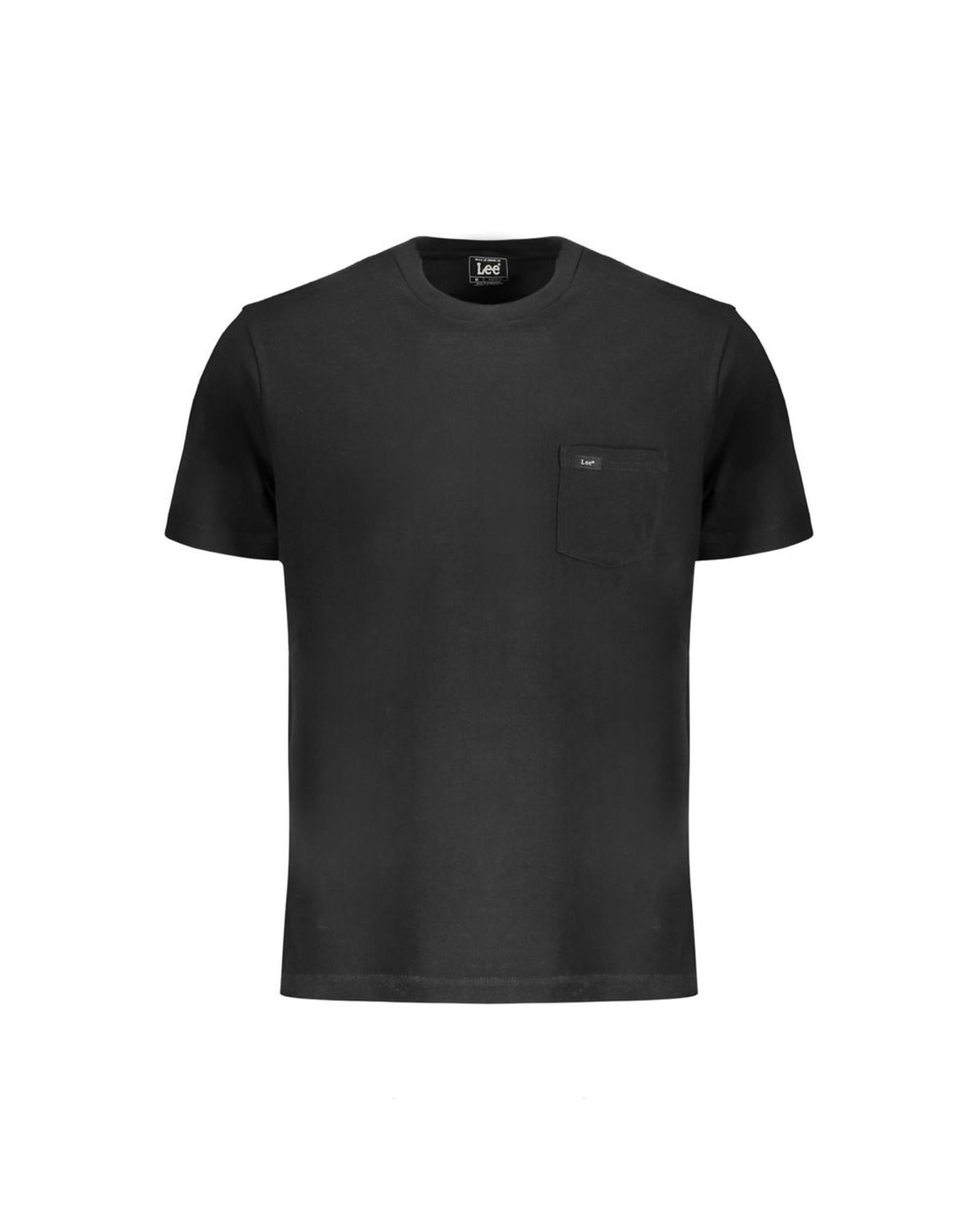 V539-LE-31642-L-202506170711-00 Lee Men's Black Cotton T-Shirt - L - Image 1