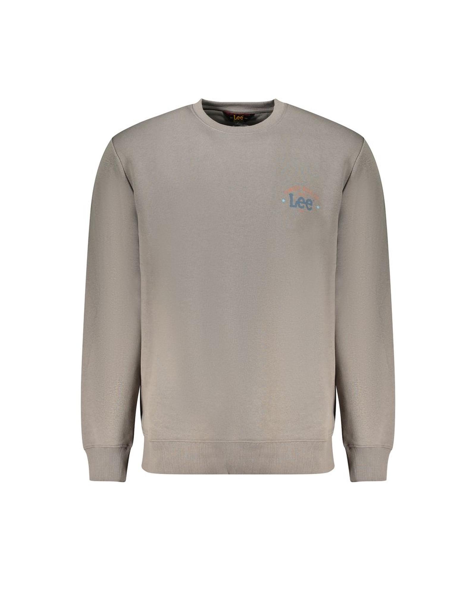 V539-LE-32014-L-202506170715-00 Lee Men's Gray Cotton Sweater - L - Image 1