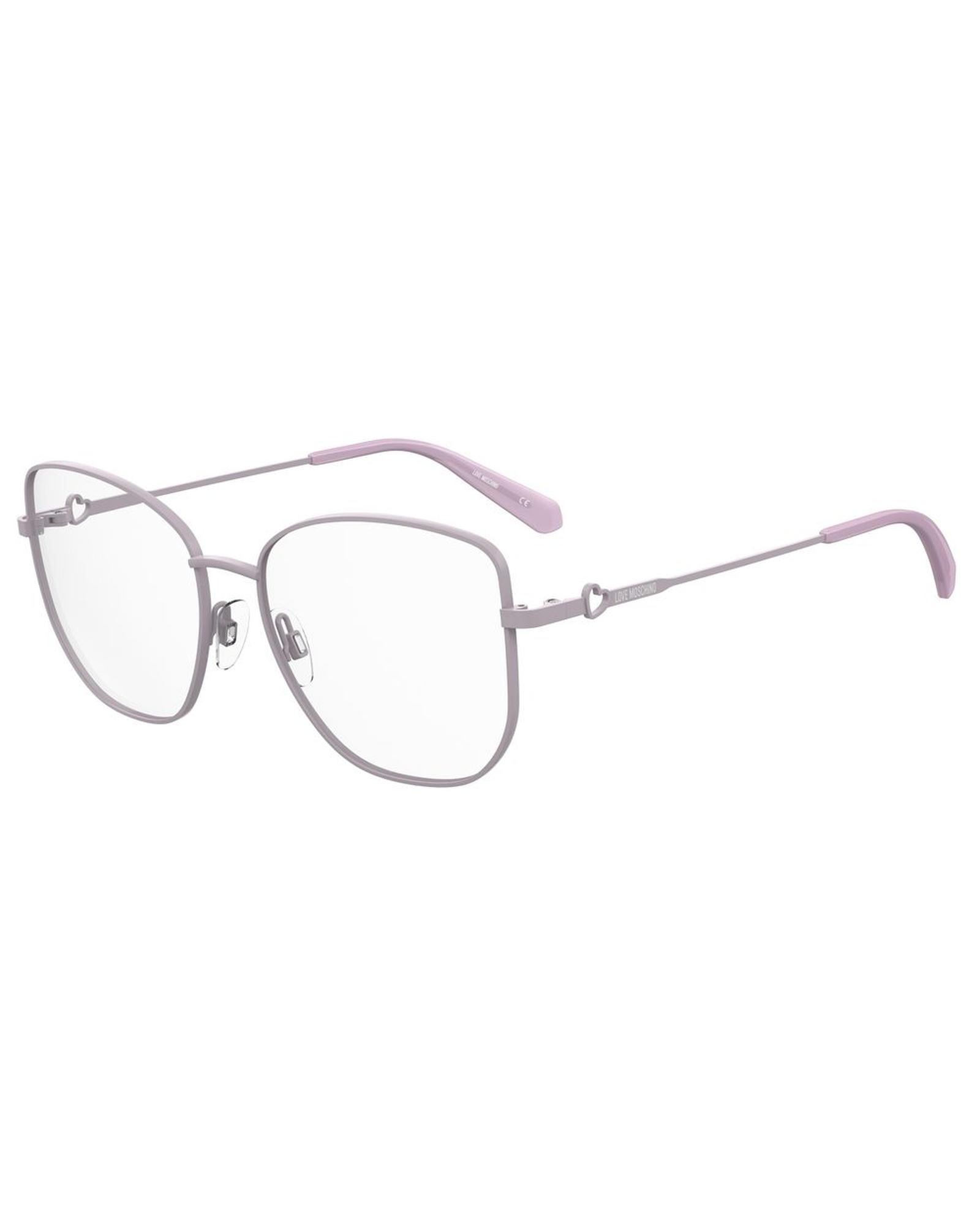 V539-LMMOL601789F516AC-202506170836-00 Love Moschino Women's Purple Metal Frames - One Size - Image 1