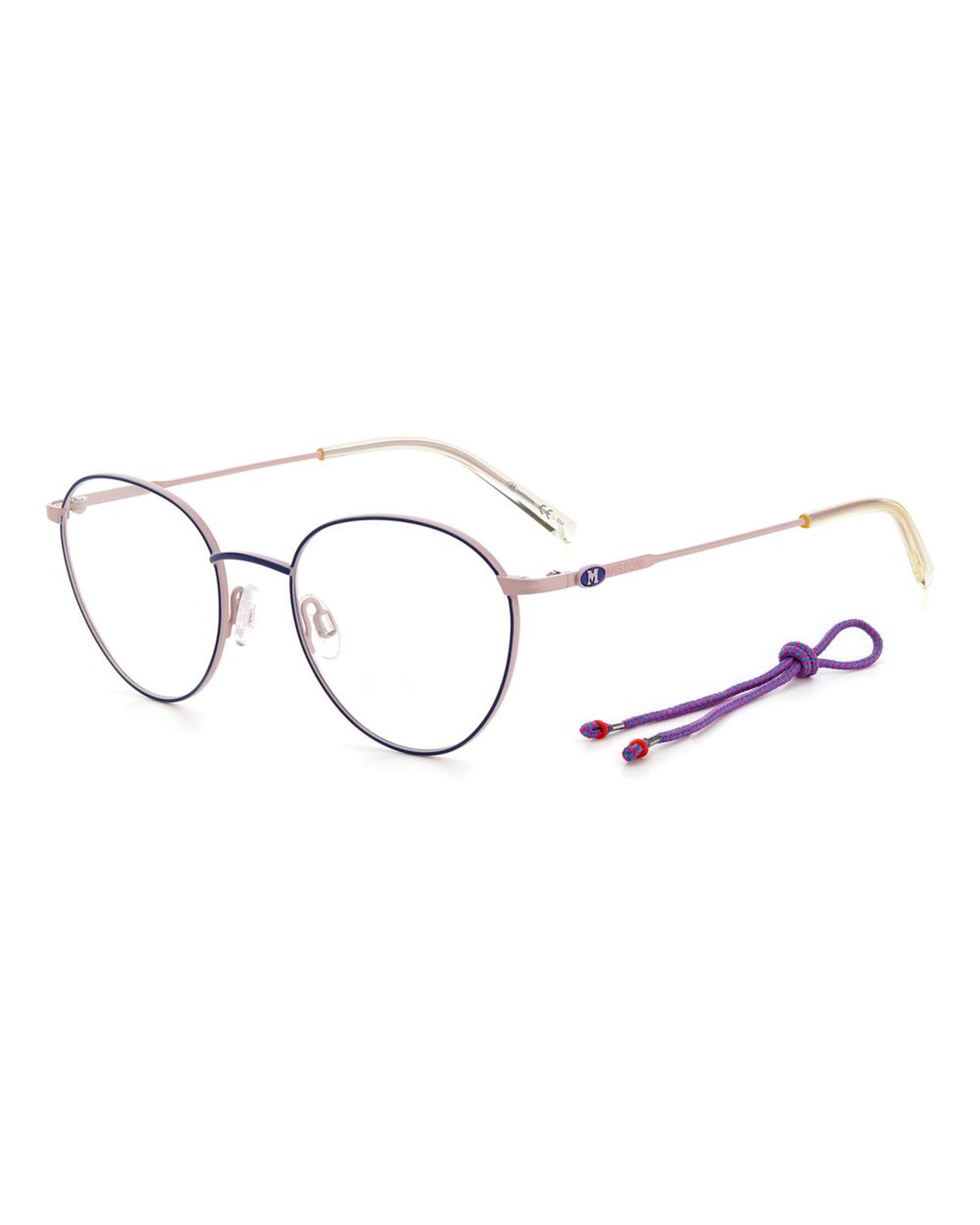 V539-MMMMI00581ZNE918AC-202506170936-00 M Missoni Women's Blue Metal Frames - One Size - Image 1