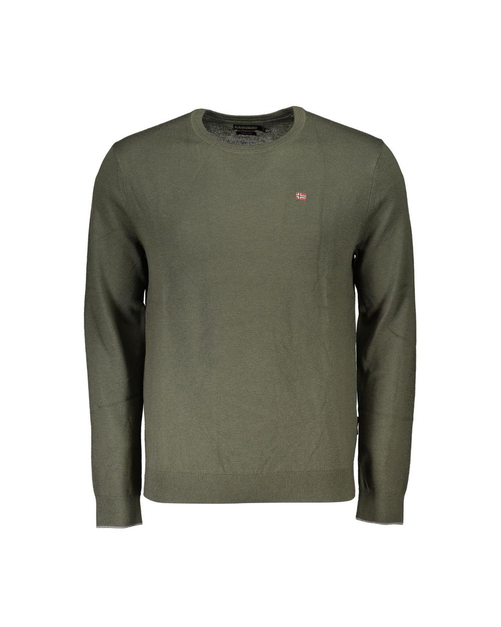 V539-NA-25283-XXL-170890-00 Napapijri Men's Green Fabric Shirt - 2XL - Image 1