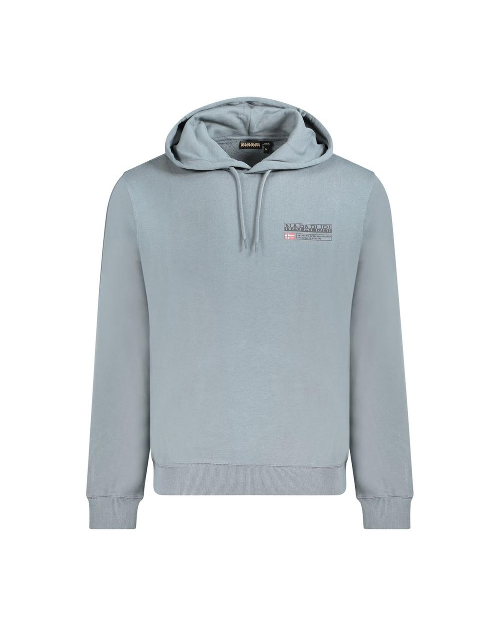 V539-NA-35680-L-202506171247-00 Napapijri Men's Gray Cotton Sweater - L - Image 1
