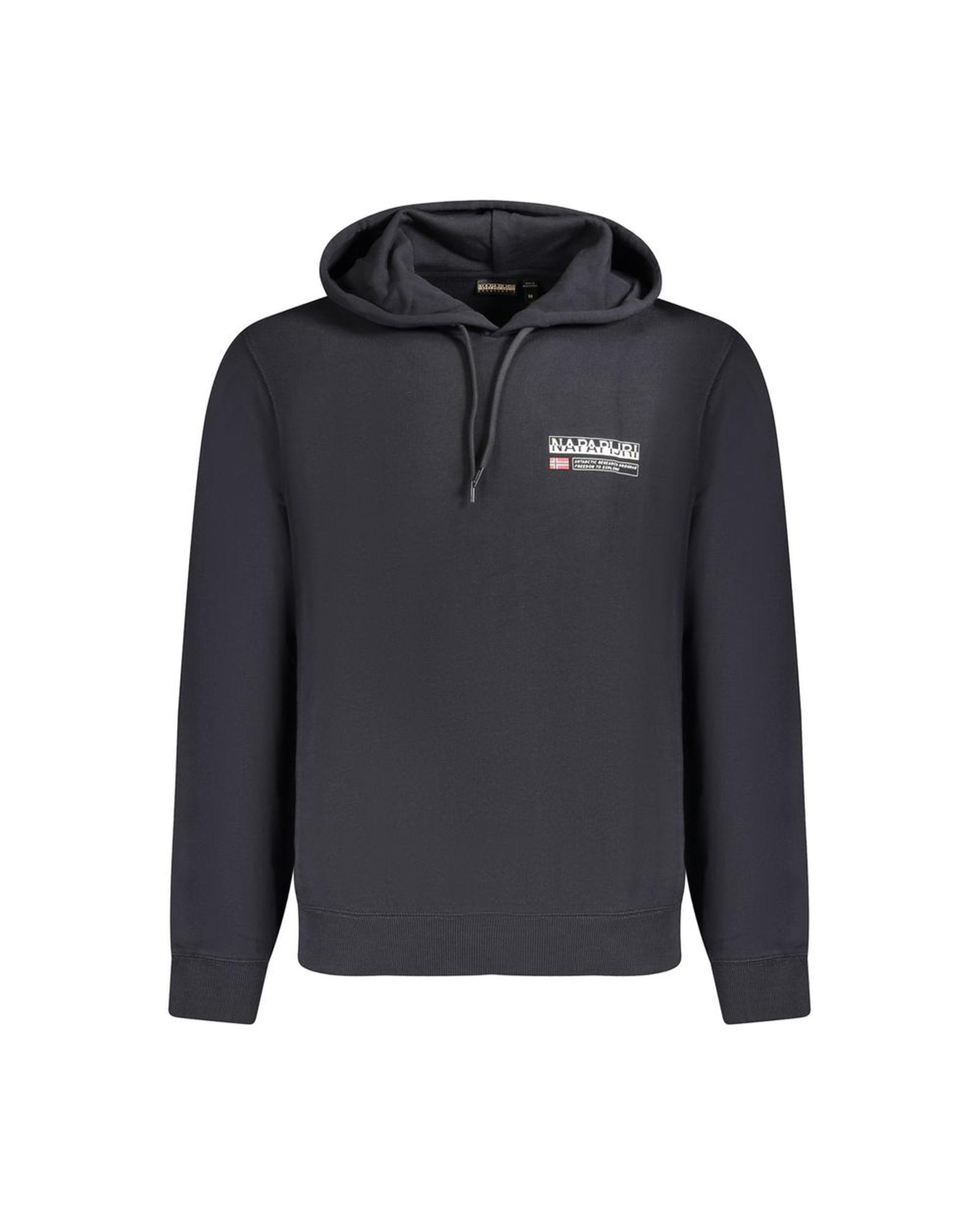 V539-NA-35697-S-202506171322-00 Napapijri Men's Black Cotton Sweater - S - Image 1