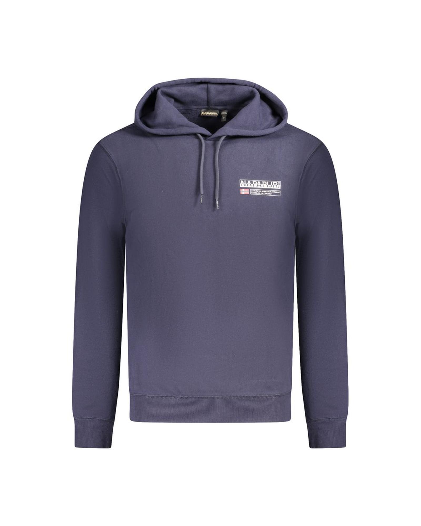 V539-NA-35710-S-202506171335-00 Napapijri Men's Blue Cotton Sweater - S - Image 1