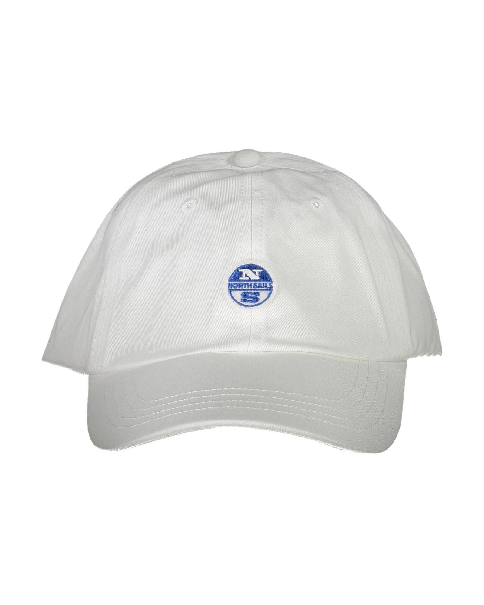 V539-NO-20311-202506171322-00 North Sails Men's Elegant White Visor Cap with Logo Detail - One Size - Image 1