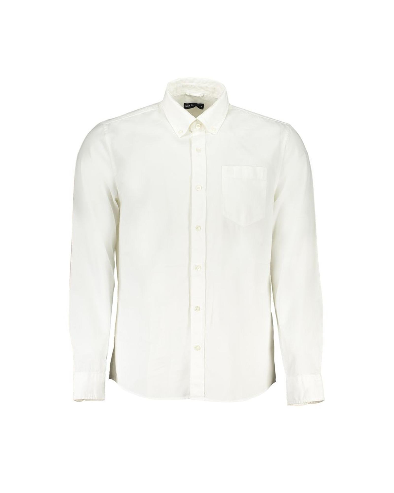 V539-NO-29902-L-202506171925-00 North Sails Men's White Cotton Shirt - L - Image 1
