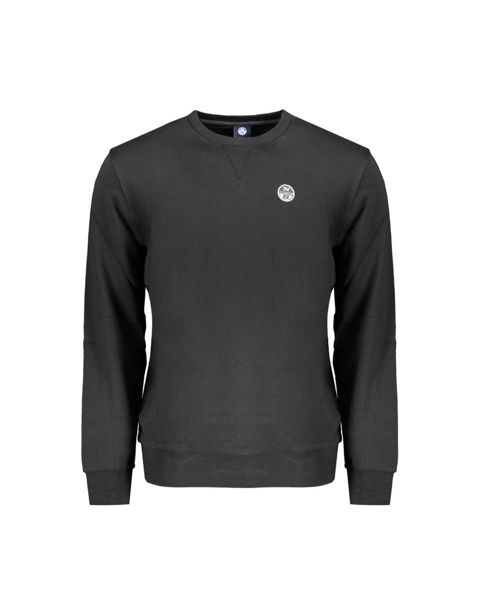 V539-NO-31761-S-202506172005-00 North Sails Men's Black Cotton Sweater - S - Image 1