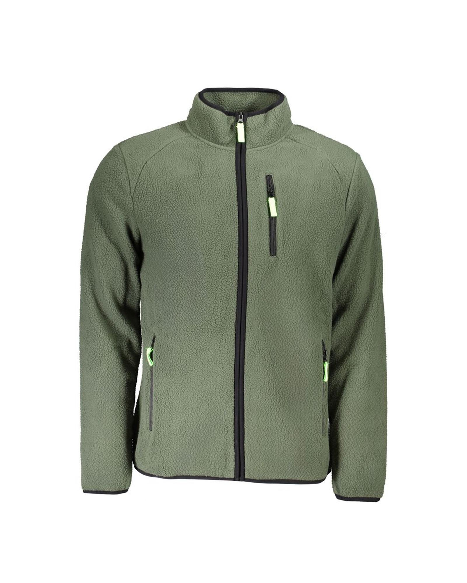 V539-NO-31865-XXL-202506171727-00 Norway 1963 Men's Green Polyester Sweater - 2XL - Image 1