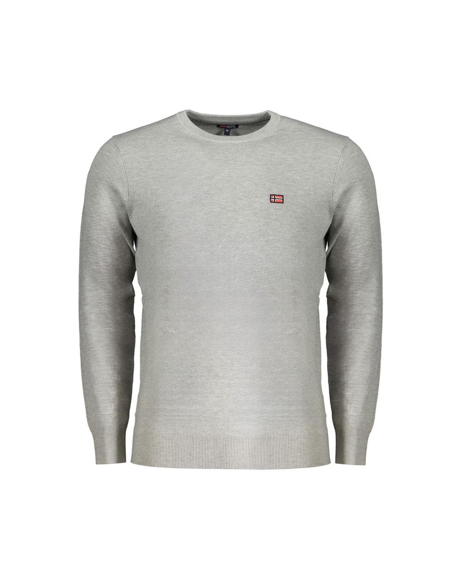 V539-NO-32050-3XL-202506171752-00 Norway 1963 Men's Gray Wool Sweater - 3XL - Image 1
