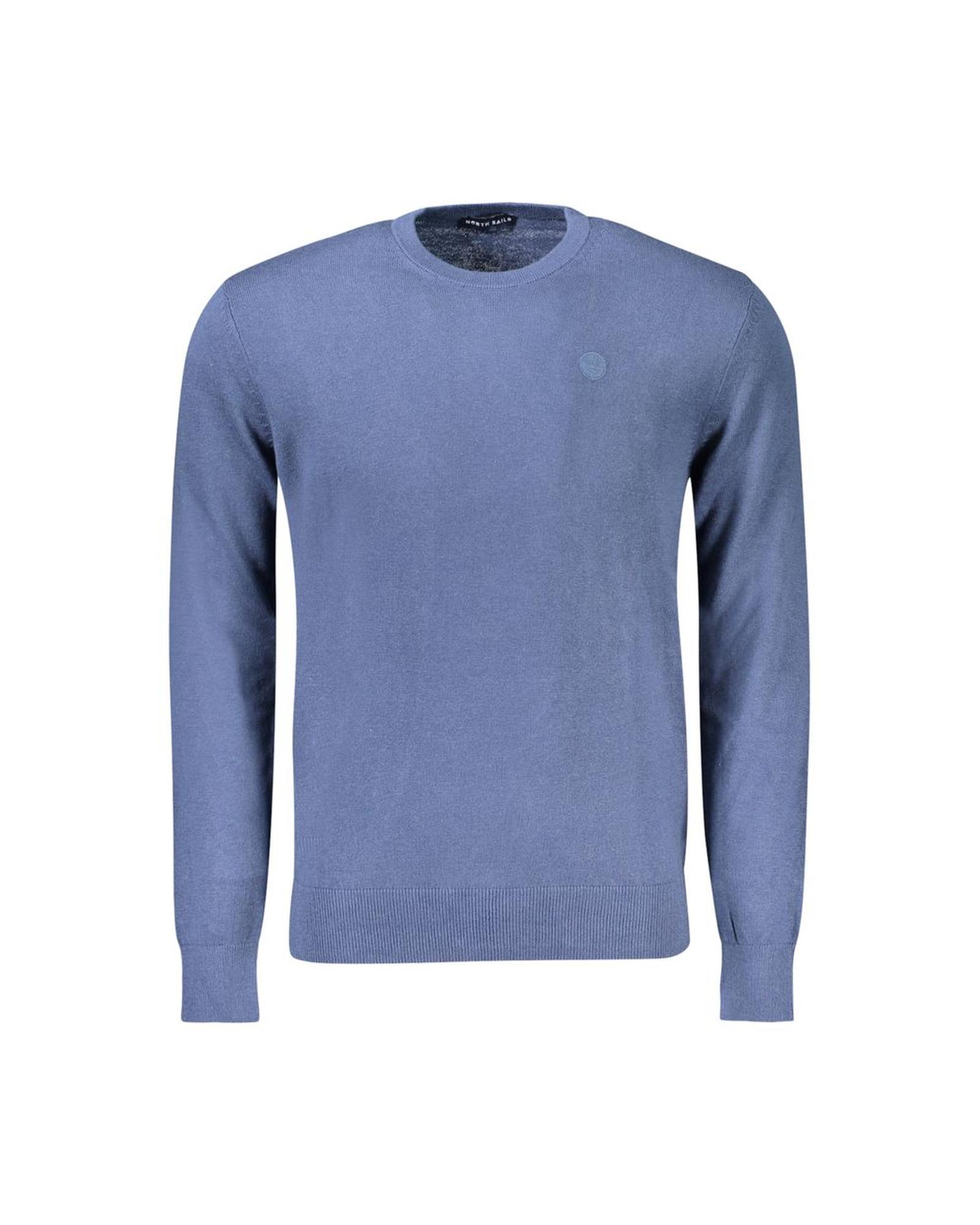 V539-NO-32934-XXL-202506171905-00 North Sails Men's Blue Cotton Sweater - 2XL - Image 1