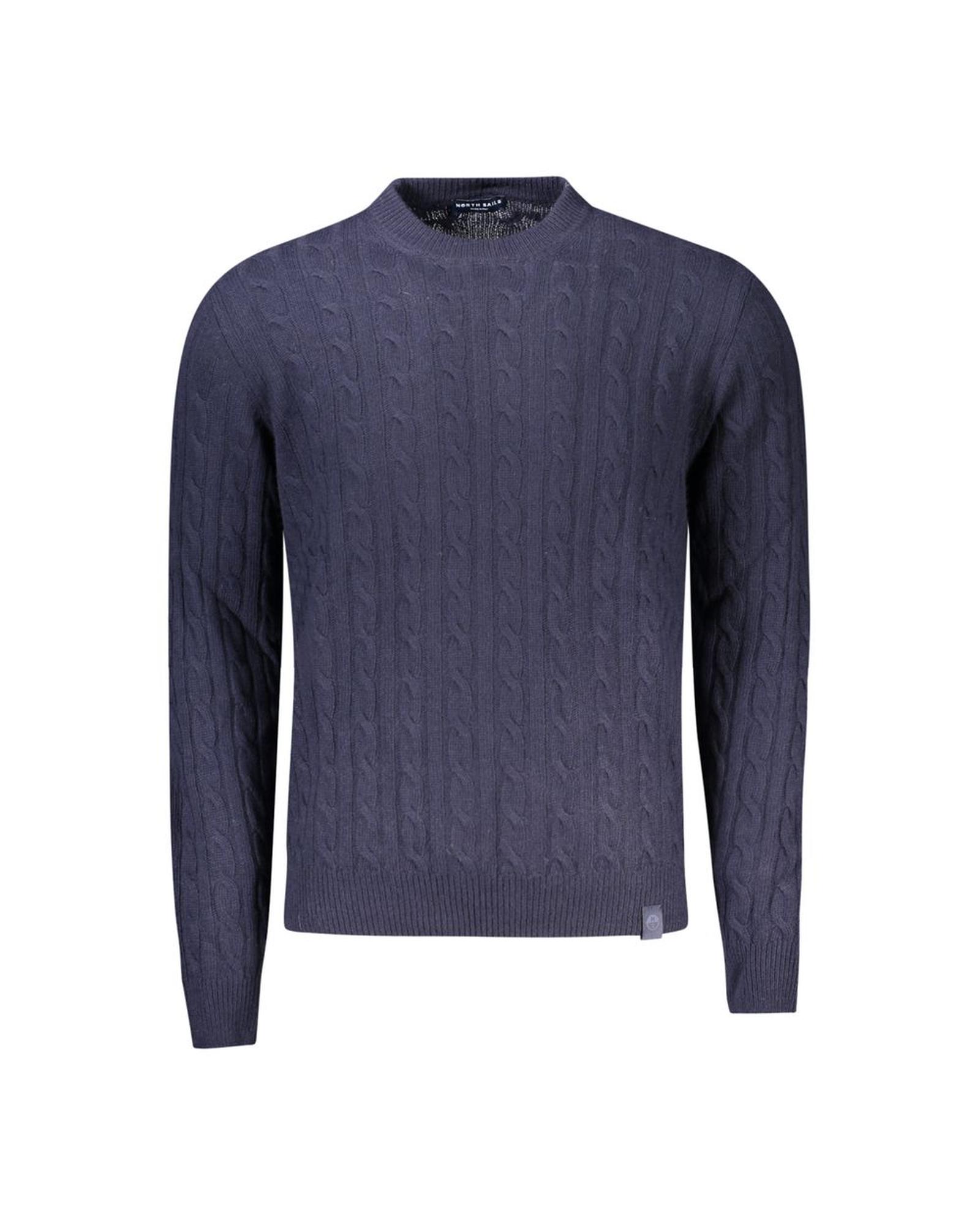 V539-NO-32941-XXL-202506171916-00 North Sails Men's Blue Cashmere Sweater - 2XL - Image 1