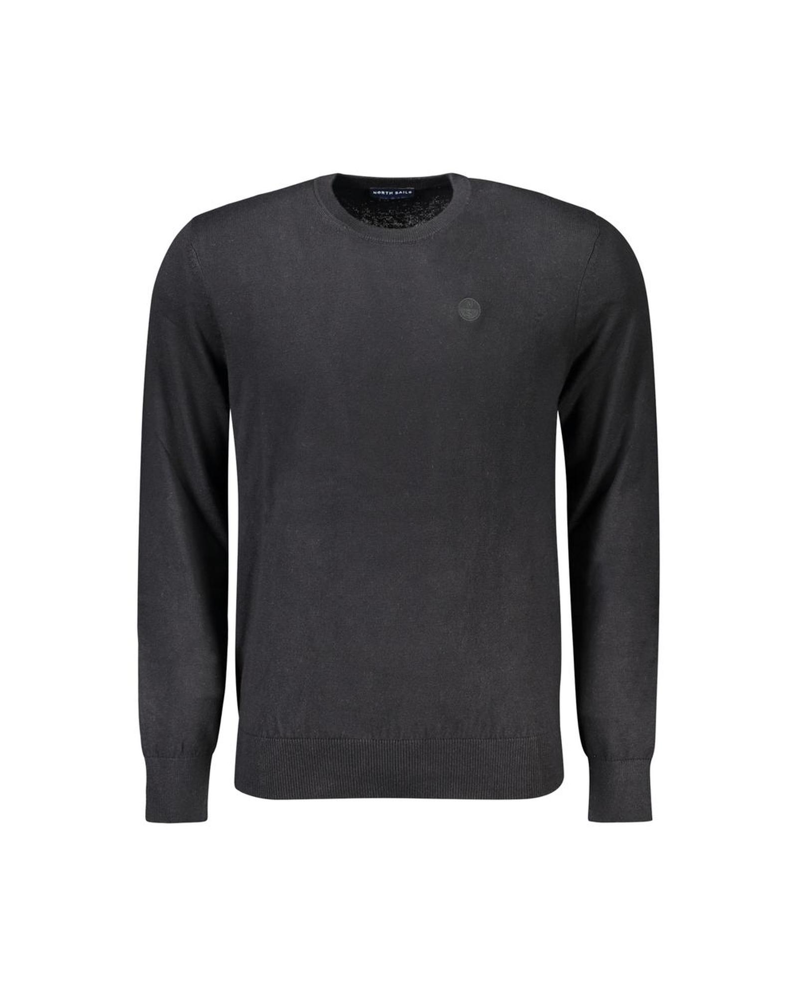 V539-NO-32951-L-202506171916-00 North Sails Men's Black Cotton Sweater - L - Image 1
