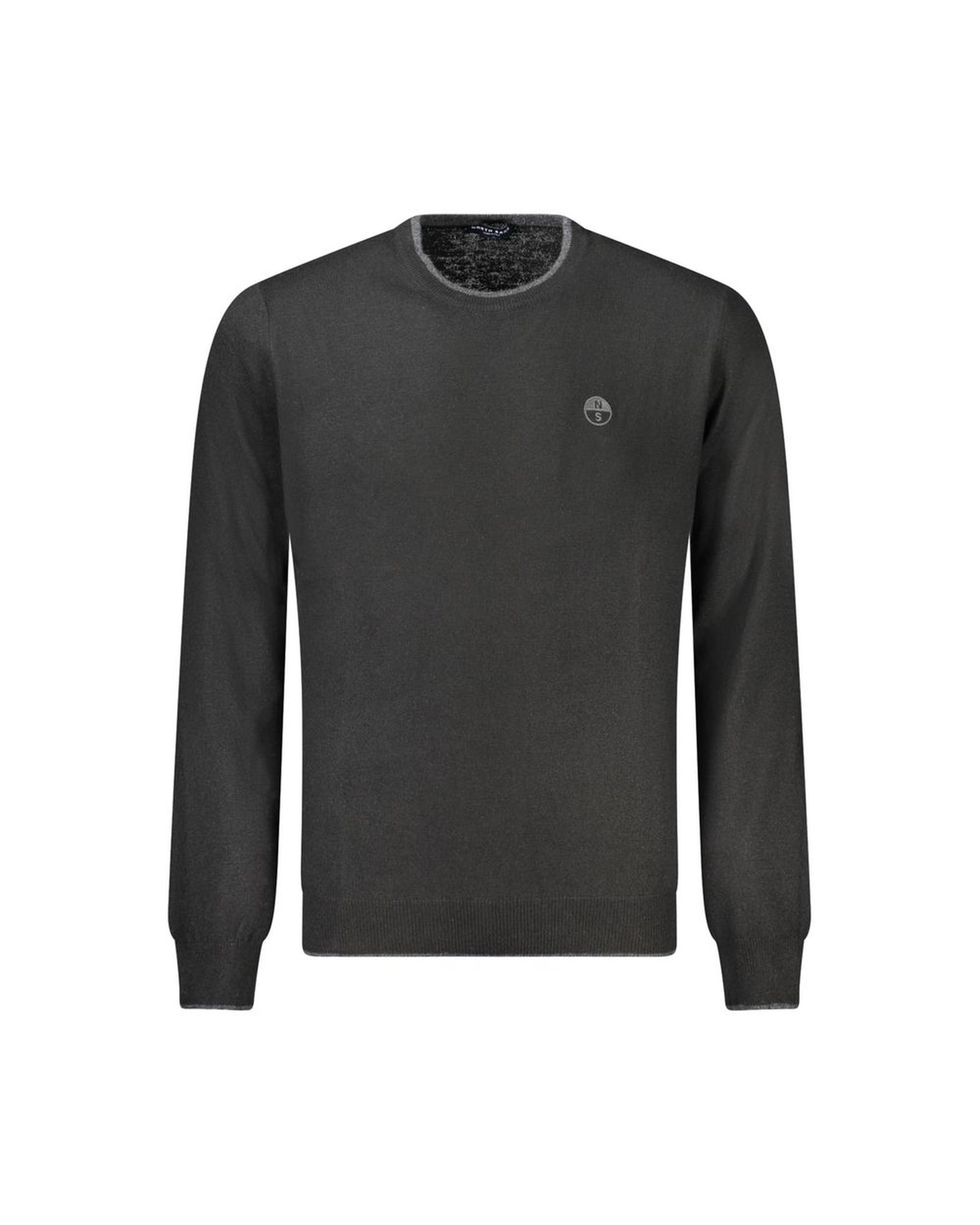V539-NO-32952-S-202506171920-00 North Sails Men's Black Cashmere Sweater - S - Image 1